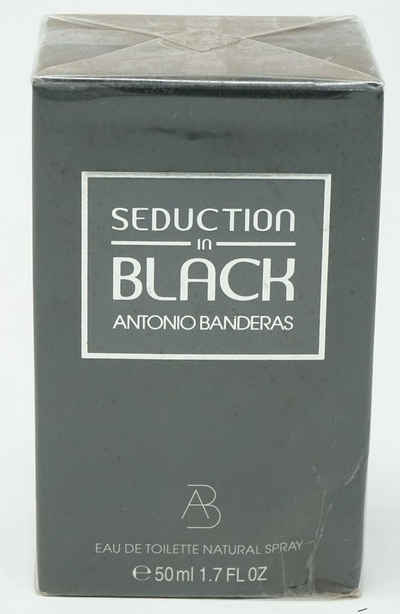 antonio banderas Eau de Toilette Antonio Banderas Seduction In Black Eau de Toilette Spray 50 ml