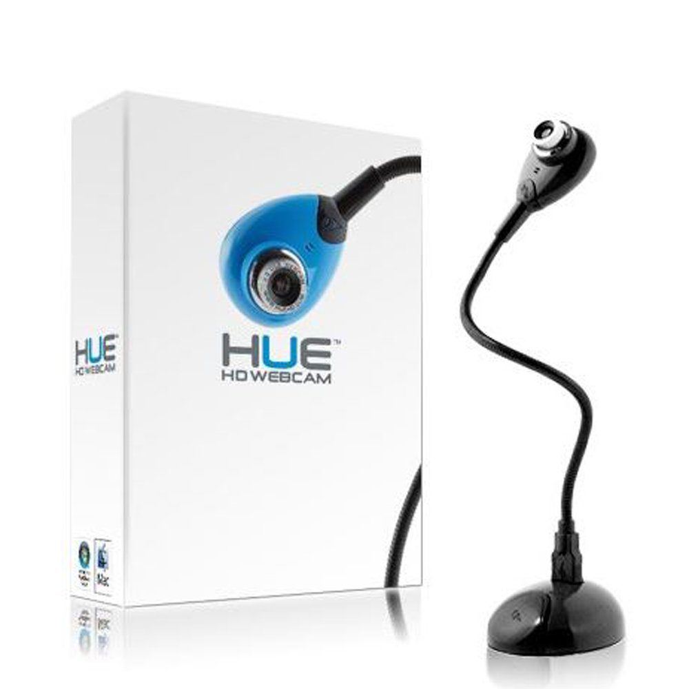 HUE HD Kamera Dokumentenscanner, (USB Dokumentenkamera und Webcam, schwarz)