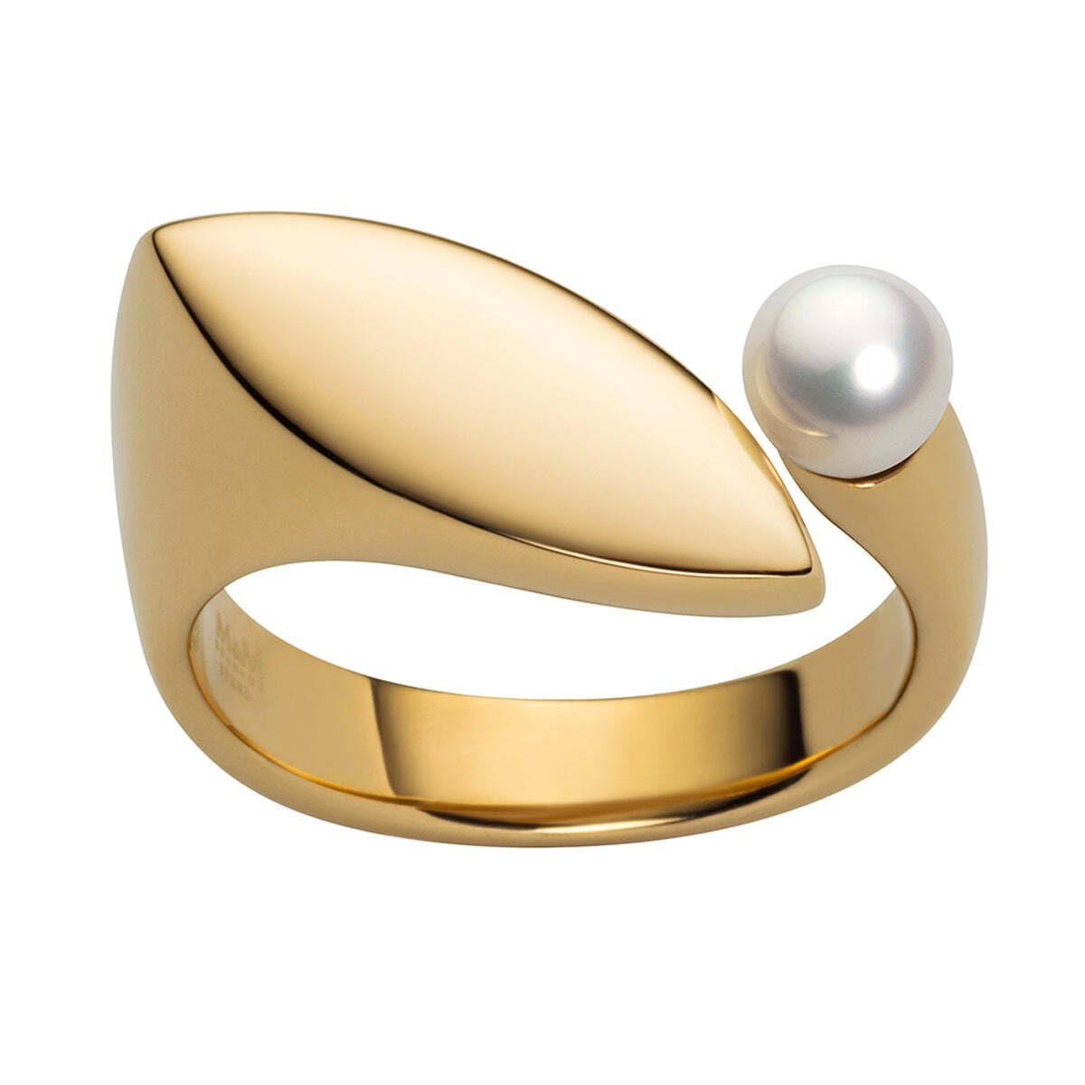 M&M Fingerring Ring mit Perle Ocean ...