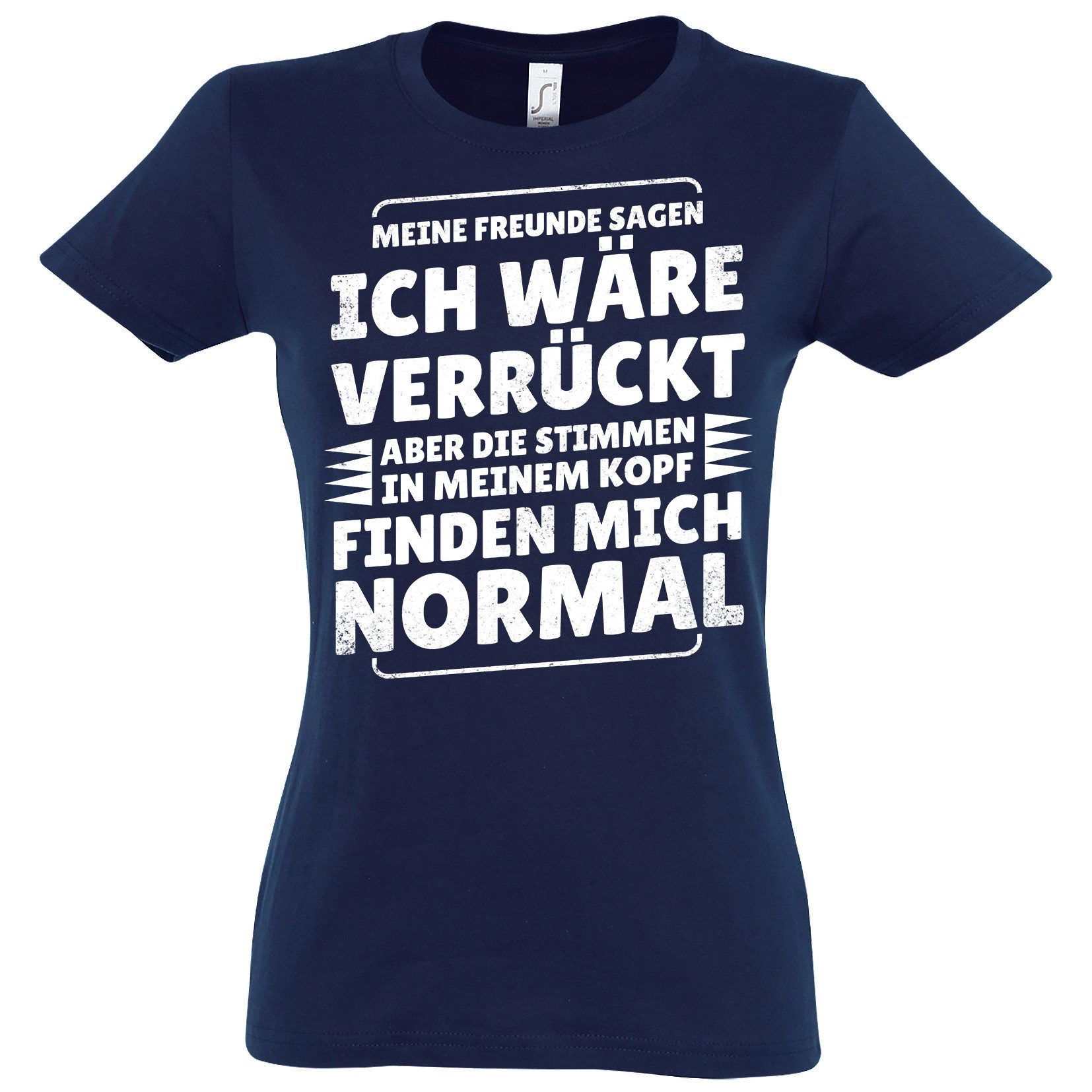 Youth Designz Print-Shirt Verrückt Normal Damen günstig online kaufen