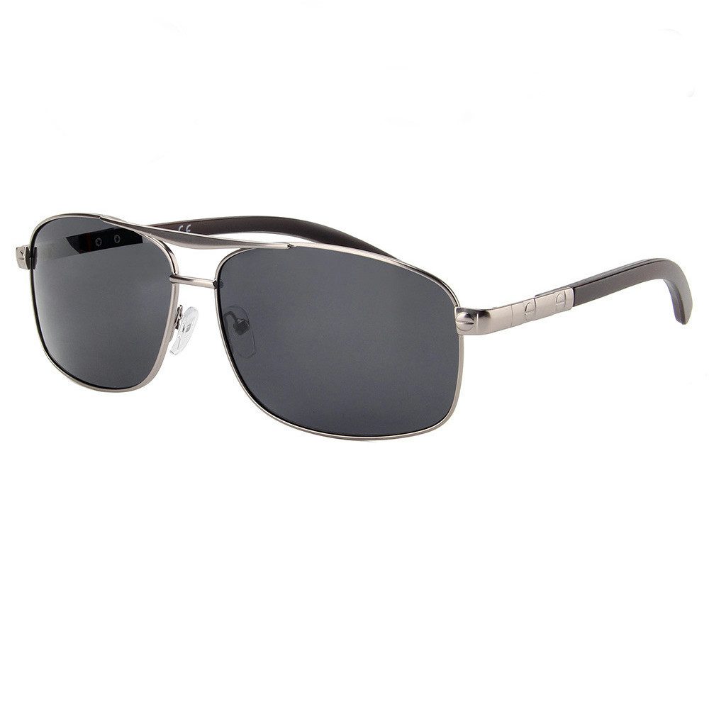 Sonnenbrille Polarisierte Sportliche Herren Sonnenbrille Bikerbrille Pilotenbrille