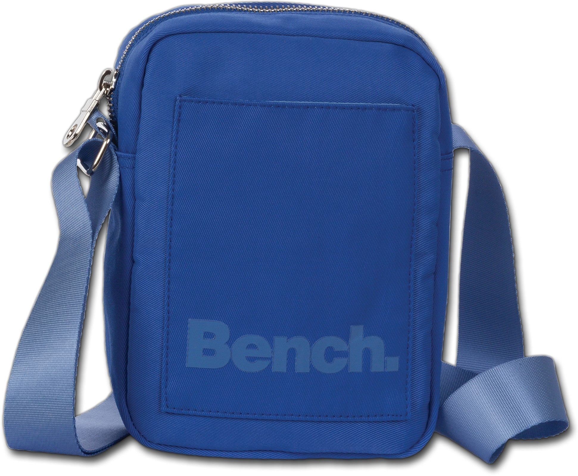 Bench. Umhängetasche Bench Unisex Umhängetasche Nylon blau (Umhängetasche, Umhängetasche), Umhängetasche Nylon blau, ca. 14cm, uni