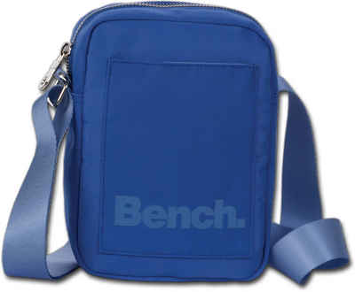 Bench. Umhängetasche Bench Unisex Umhängetasche Nylon blau (Umhängetasche, Umhängetasche), Umhängetasche Nylon blau, ca. 14cm, uni