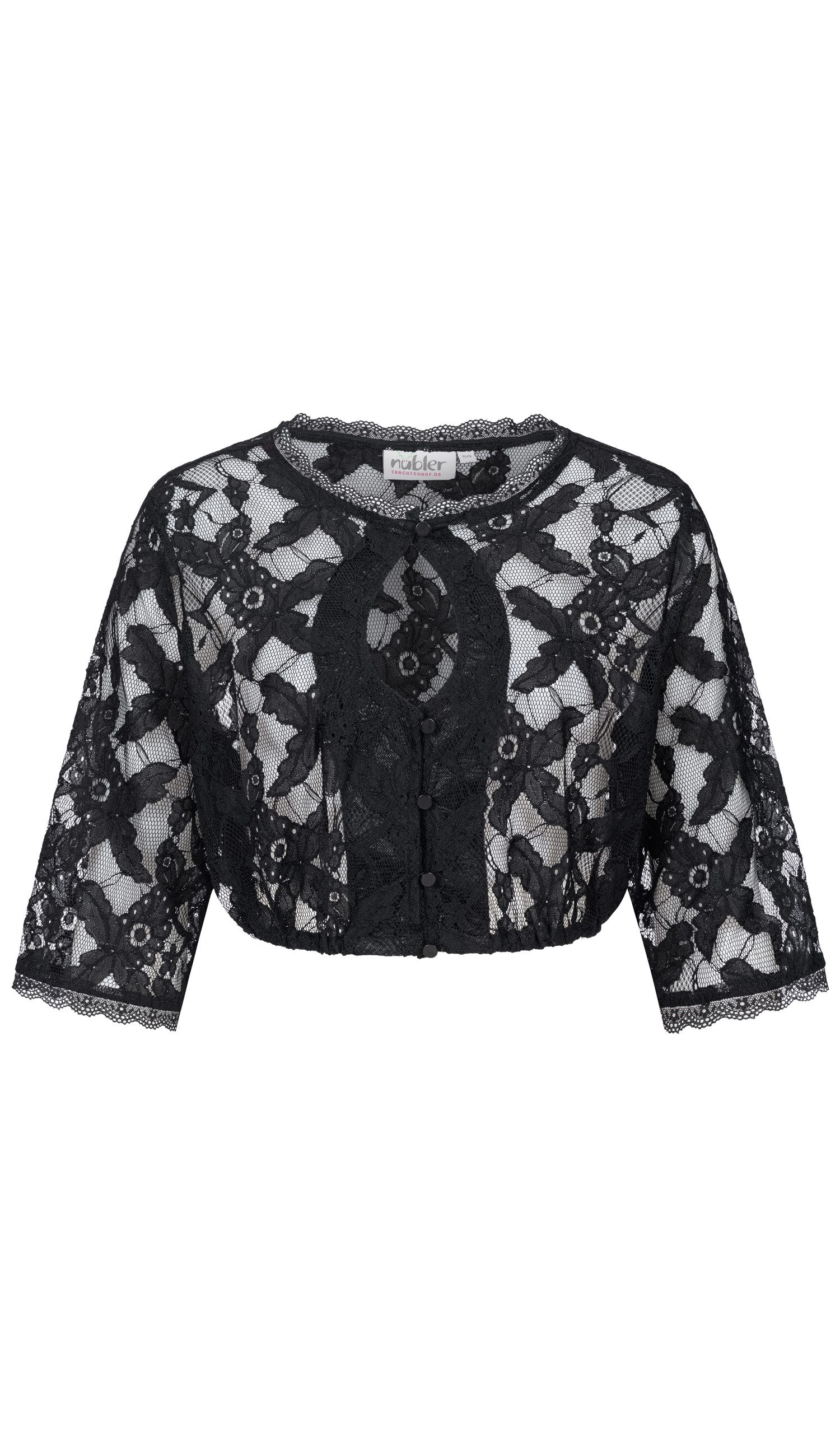 Nübler Dirndlbluse Dirndlbluse Claudia in Schwarz von Nübler"
