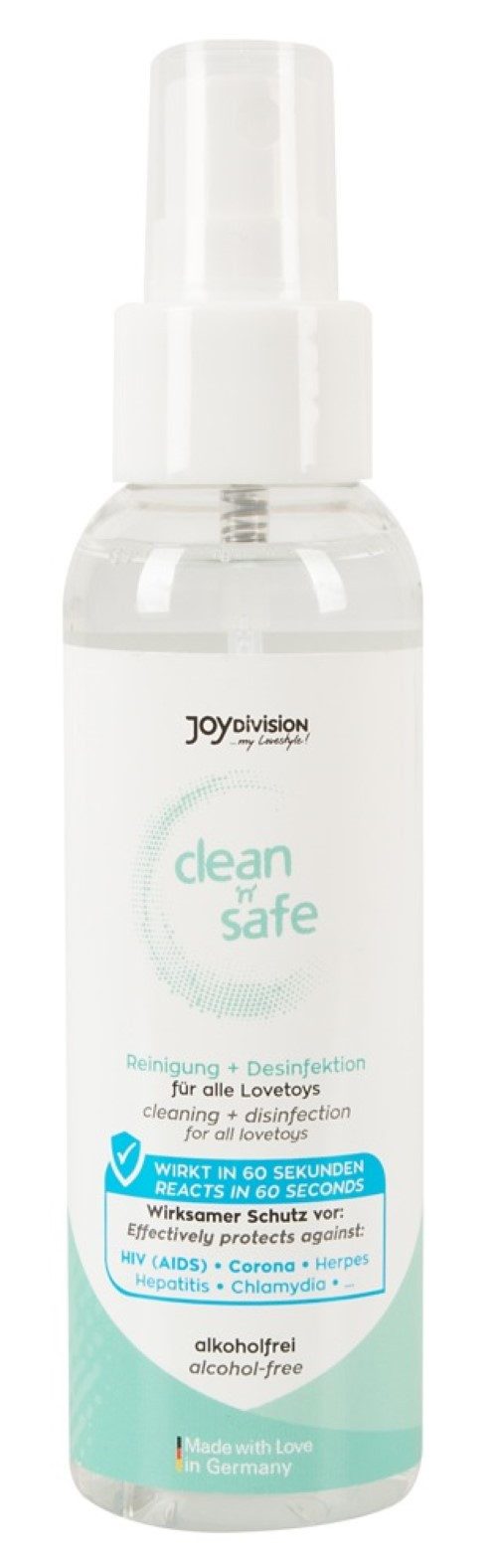 JOYDIVISION Clean & Safe Toy-Reiniger (Flasche mit 100ml, [- Toy ...