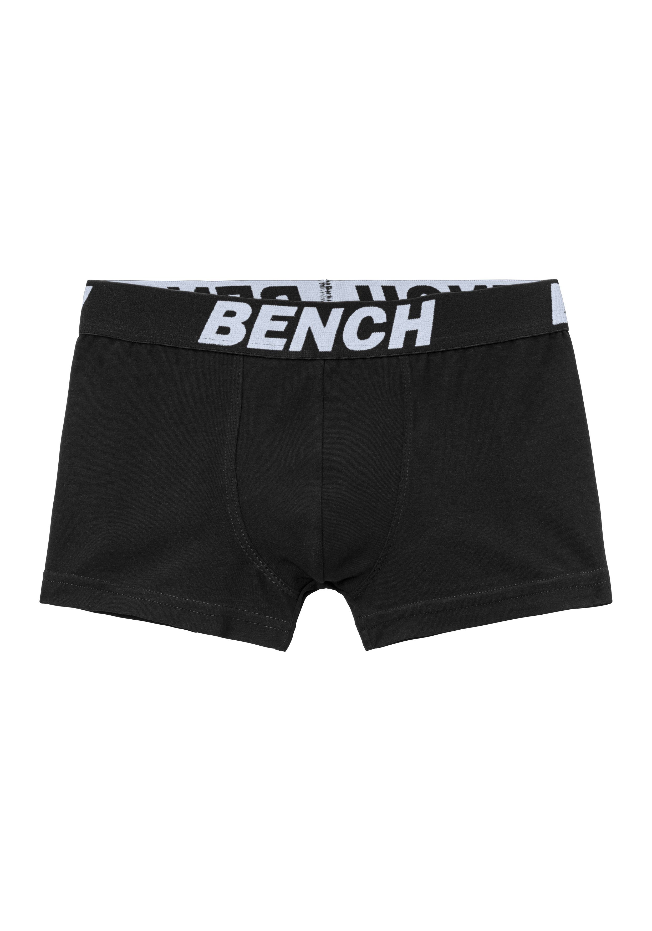 Bench. Boxer Boxershorts für Jungen (Packung, 4-St) mit Bench Schriftzug im Bund – Bild 5 von 5