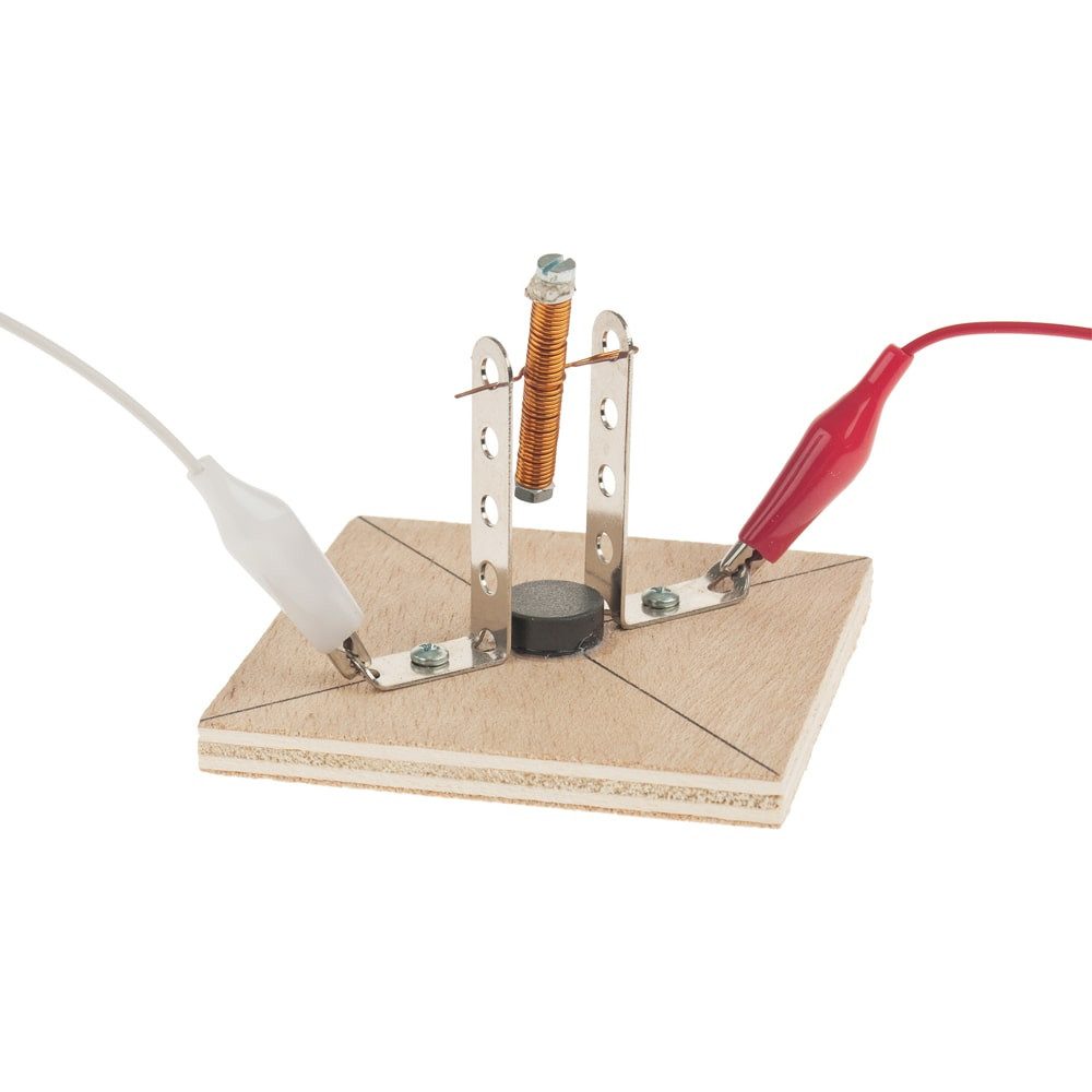 matches21 HOME & HOBBY Elektromotor Magnetfeld Bausatz 12 J. Holzbaukasten