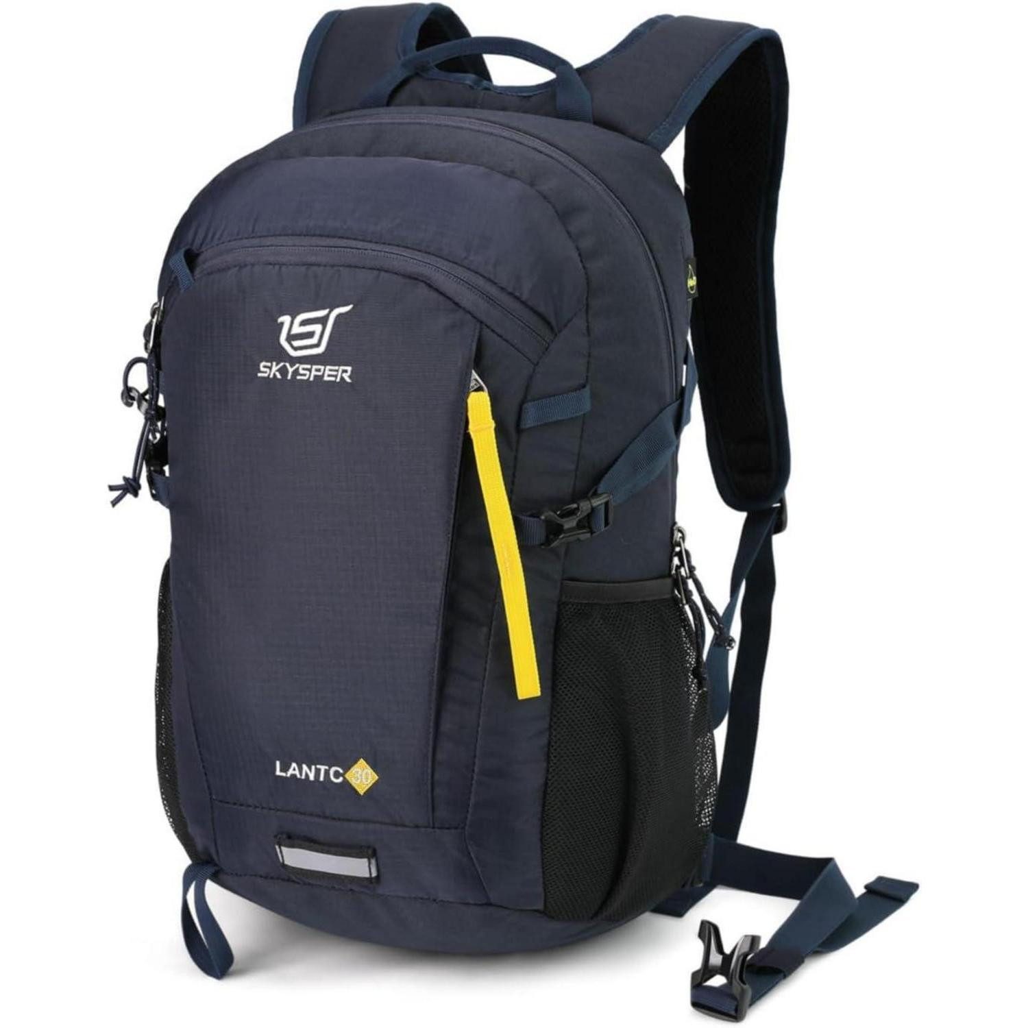 LuxusKollektion Trekkingrucksack Wanderrucksack Trekkingrucksack Rückenbelüftung 30Liter Marineblau 30l