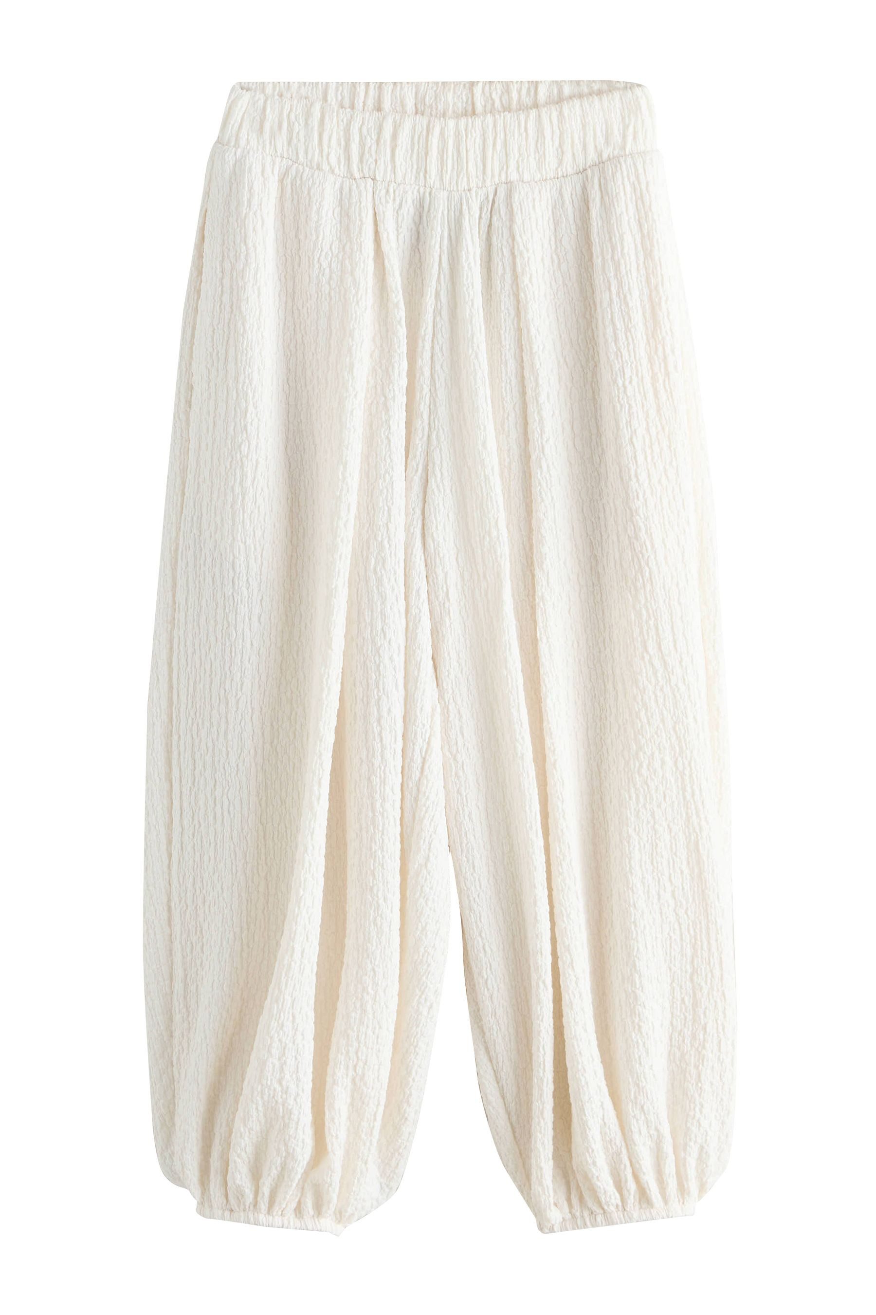 Next Jerseyhose Strukturierte Hose im Ballonschnitt (1-tlg)