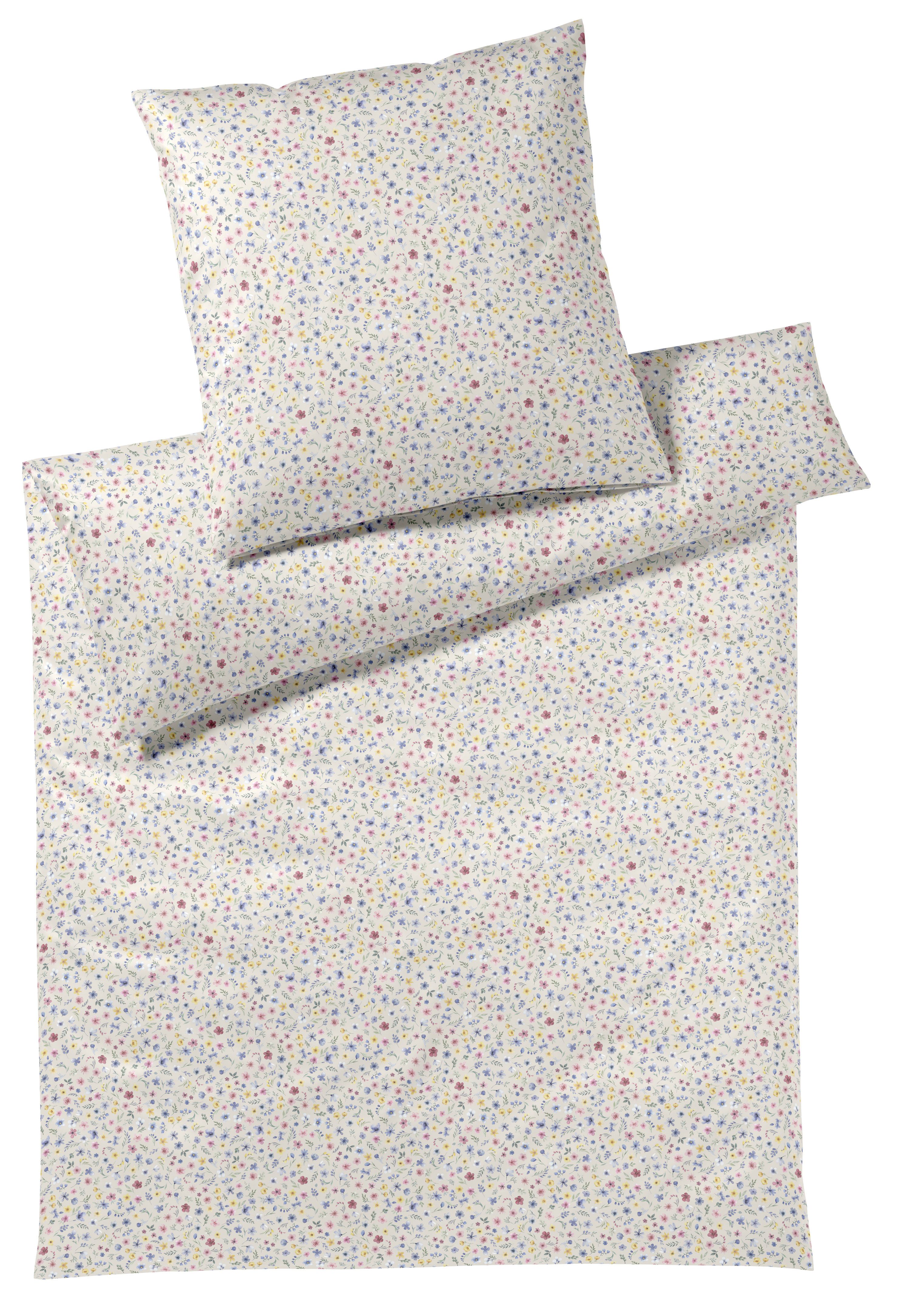 Elegante Bettwäsche Holly, Flanell, 2 teilig, angenehmes Hautgefühl