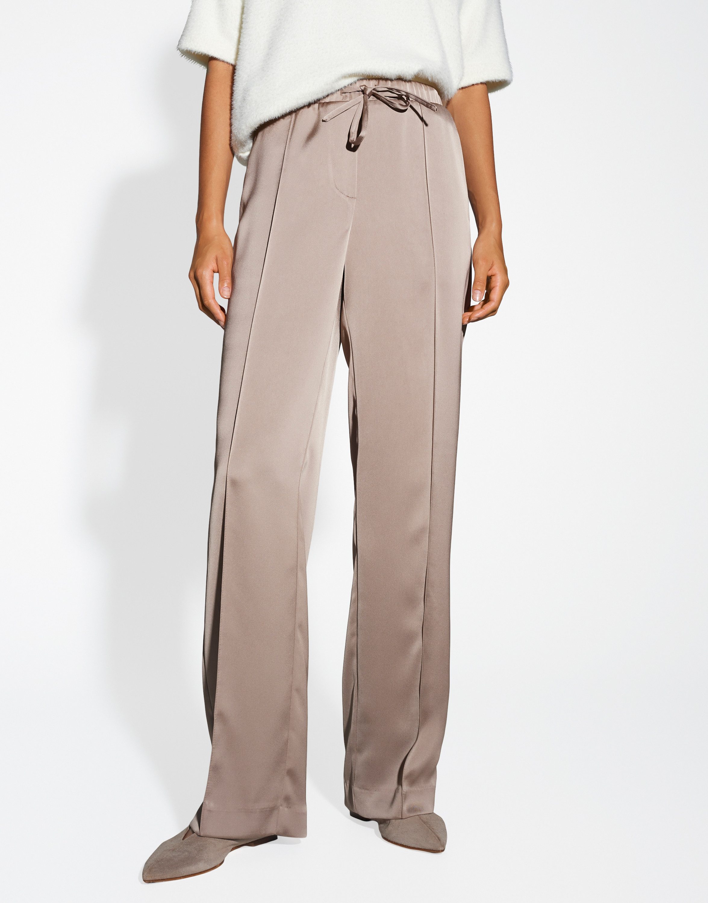 OPUS Stoffhose MELANE COSMIC aus Satin