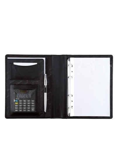 Alassio® Ringbuchmappe DIN A5, Benaco 1, mit Taschenrechner