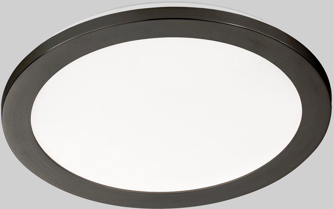 LED 1x WOHNEN-Kollektion Flat, Lumen,dimmbar SCHÖNER integriert, Kelvin, 3000 Watt, Deckenleuchte fest LED 15 2100