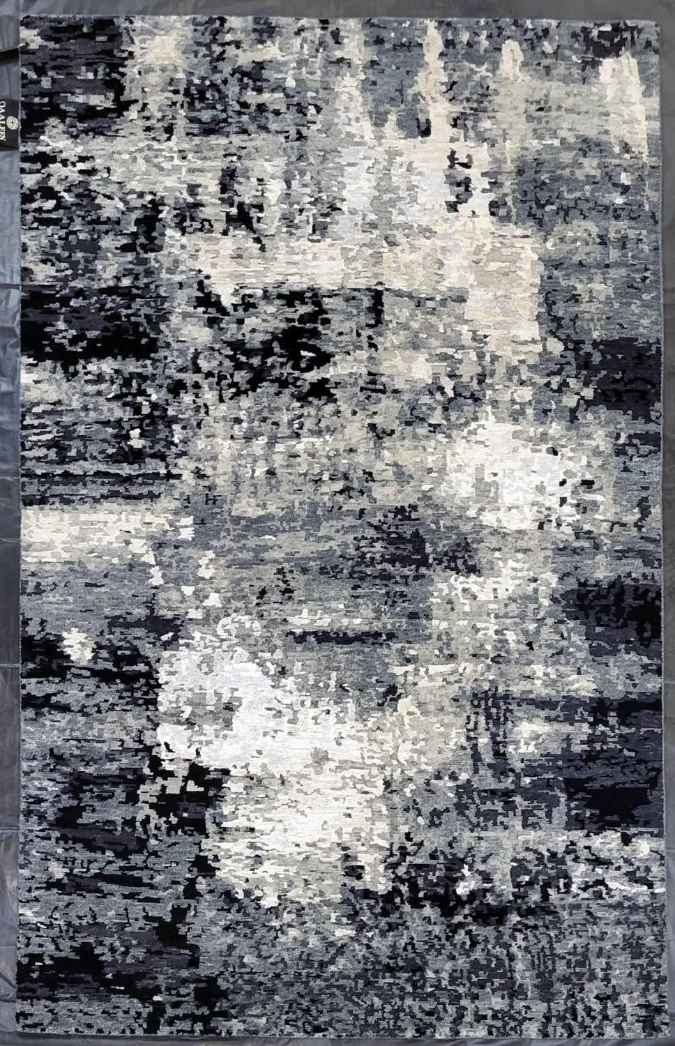 Rug Studios Teppich PRISMA, Rechteckig, Höhe: 0 mm, 155 x 245 cm, multi grau
