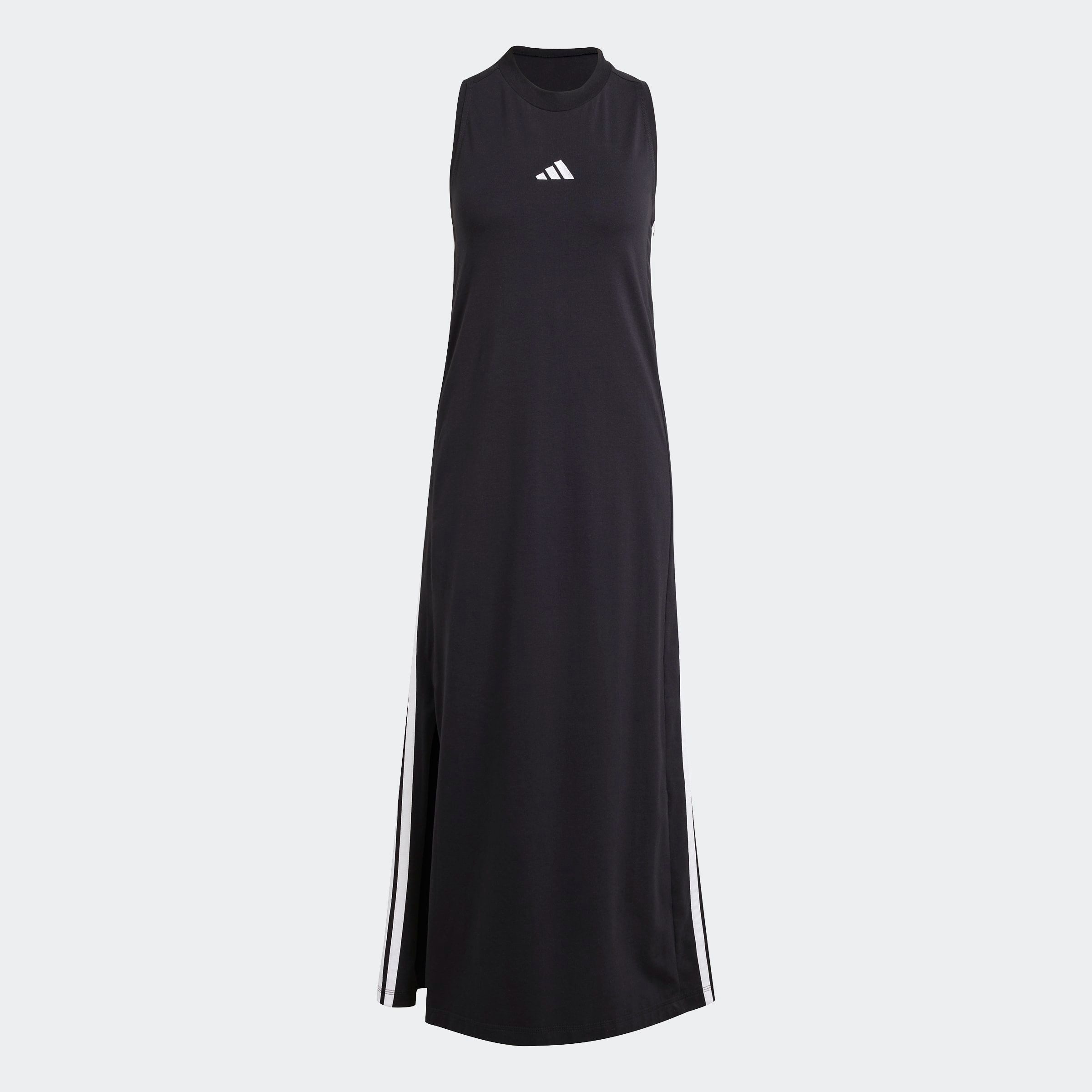 Maxikleid ESSENTIALS 3-STREIFEN LONG RACERBACK KLEID