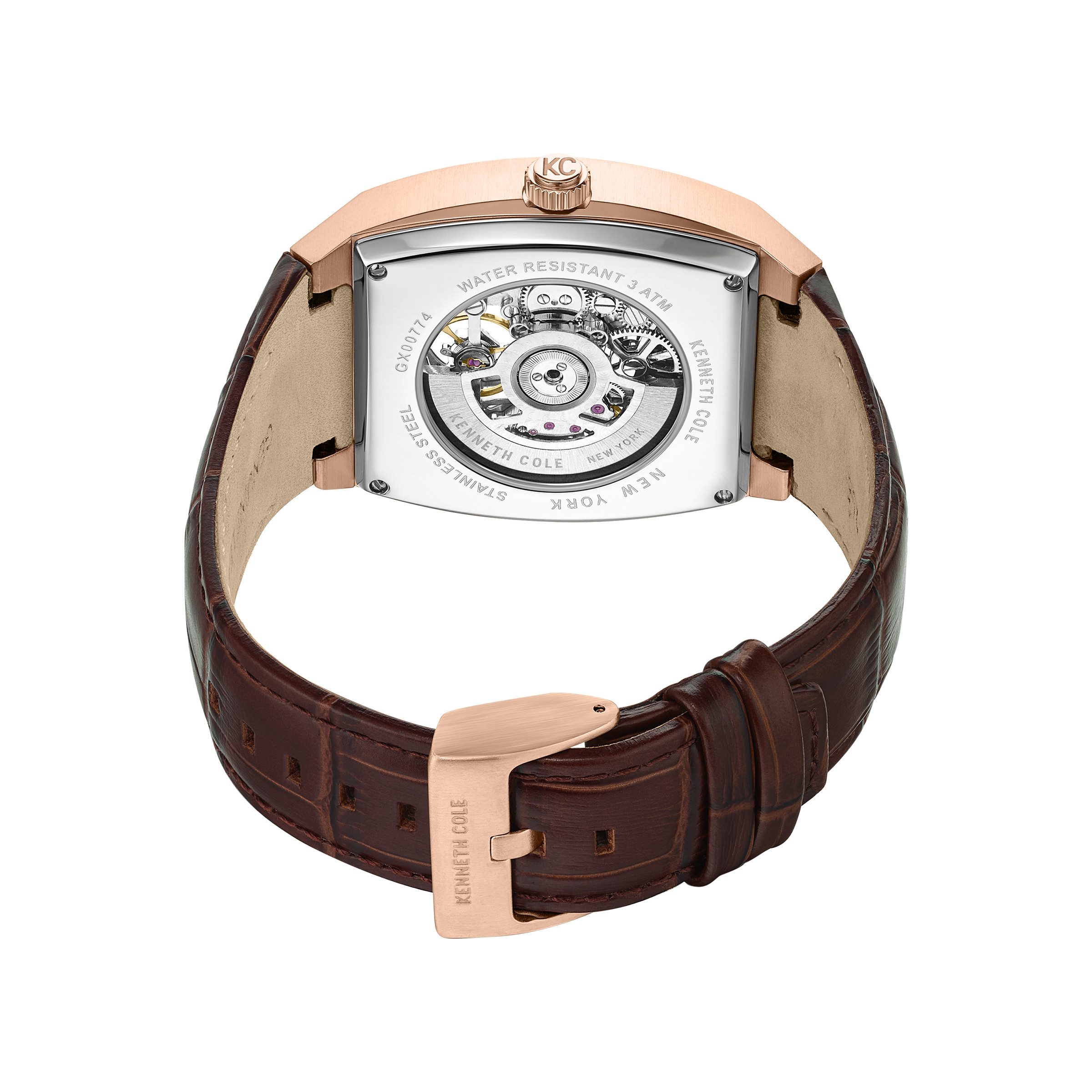 Kenneth Cole Automatikuhr Automatikuhr Herrenuhr 52,5 mm Automatik Herren