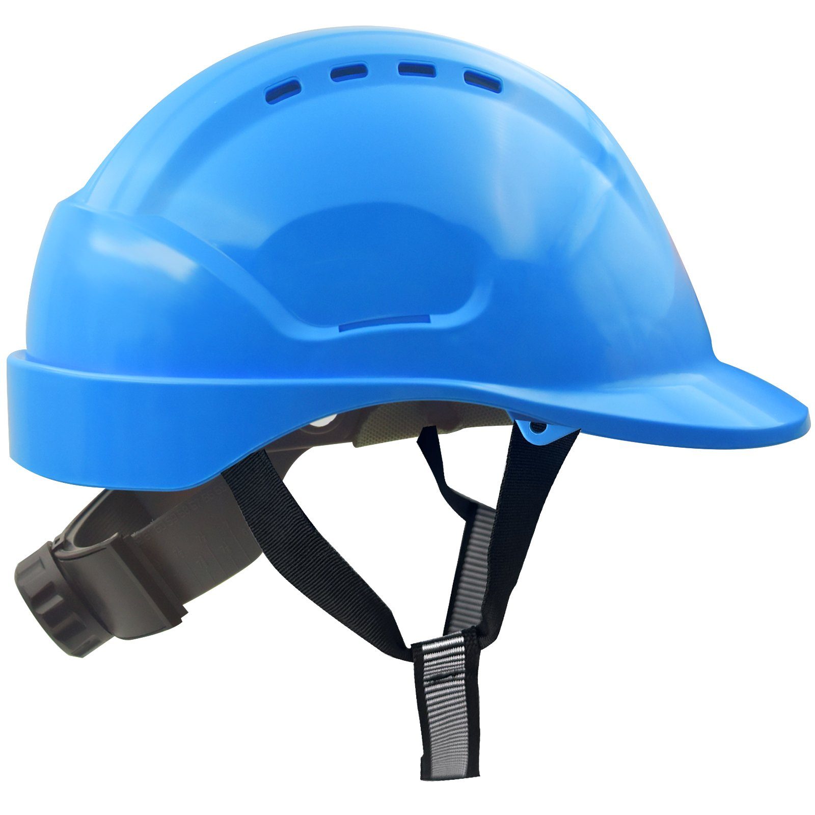 Mustbau Schutzhelm EN397 Sicherheitshelm, Arbeitshelm mit ABS-Material (1-tlg), Bauhelm, 52-66cm Einstellbar