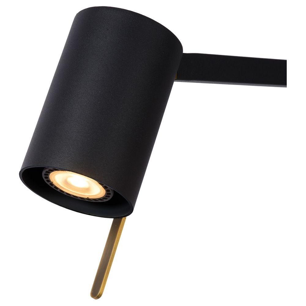 Stehlampe, Angabe, Standlampe GU10, enthalten: Lesley Stehlampe keine Stehleuchte Leuchtmittel Nein, in Schwarz warmweiss, click-licht