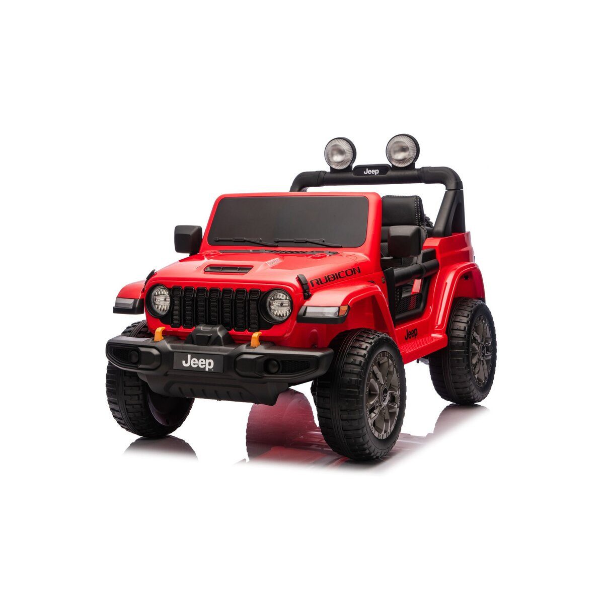 Wisam Elektro-Kinderauto Jeep Rubicon 4x4 DK-JWR556 4x200W 24V Rotes
