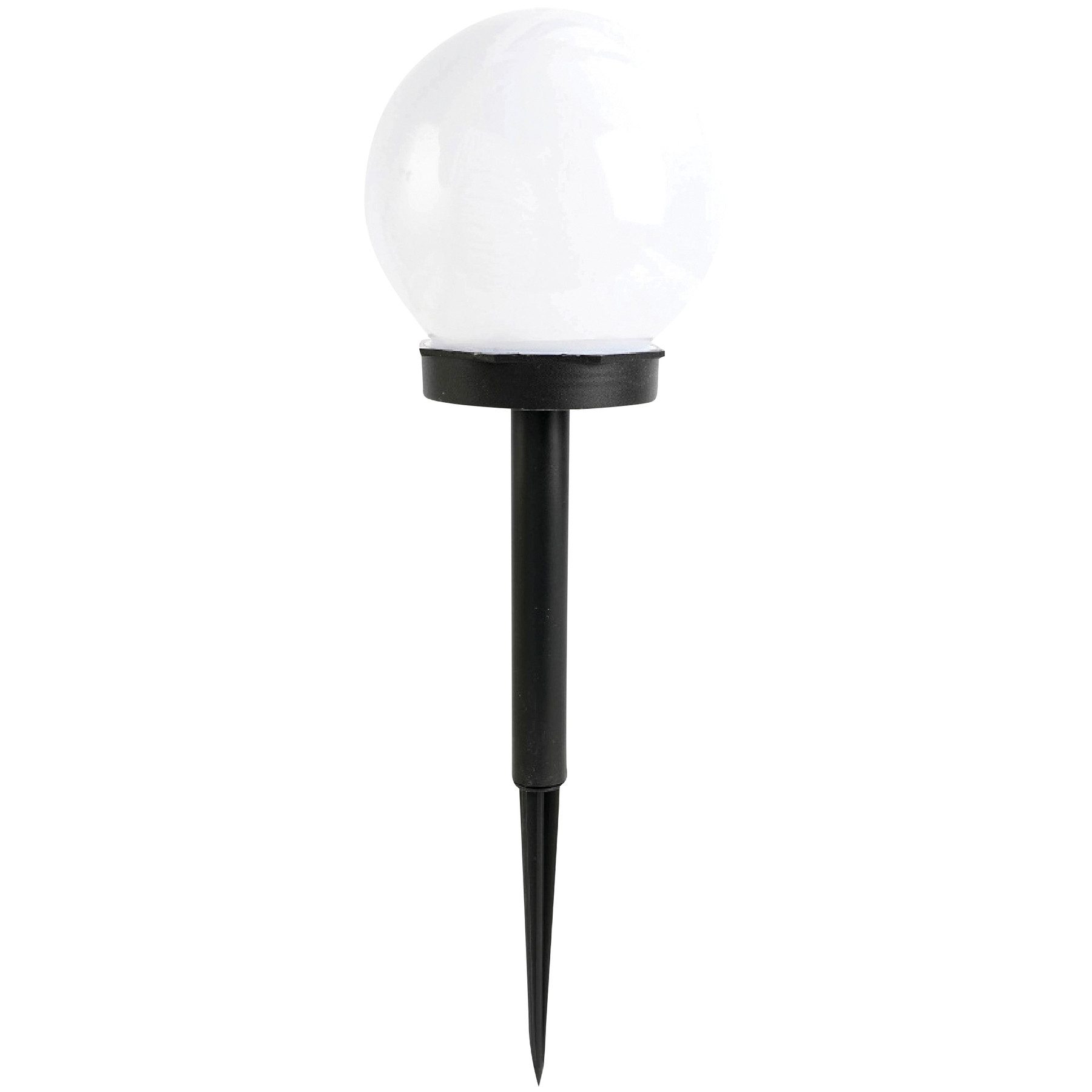 BLULAXA LED Solarleuchte BLULAXA Solar LED-Gartenleuchte, Ø 10 cm, IP44, weiß