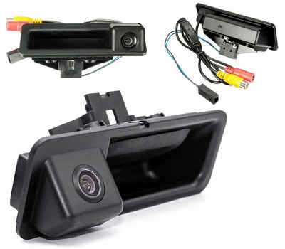 GABITECH Rückfahrkamera im Koffergriff integriert für BMW E60 E61 E70 E71 E72 Rückfahrkamera