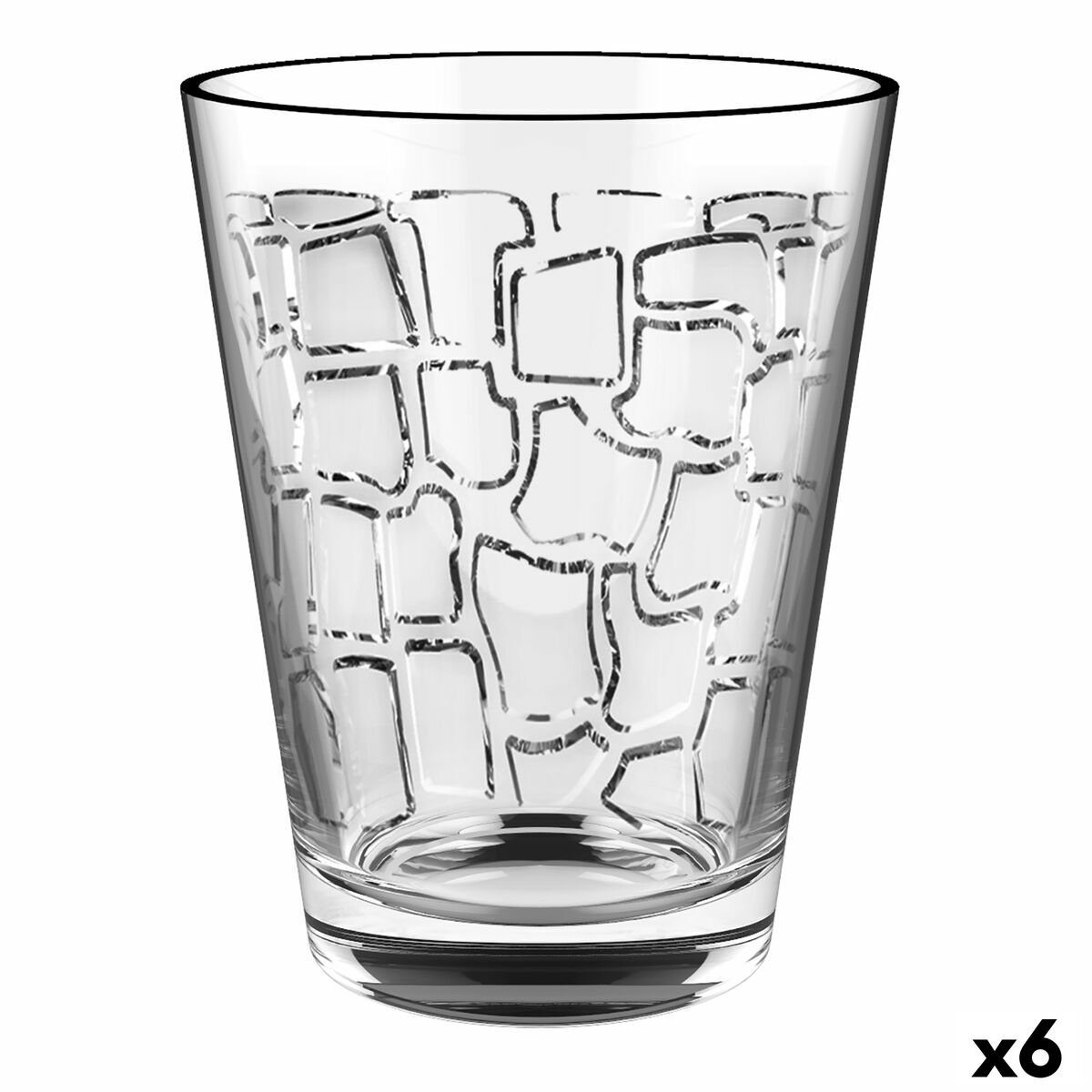 Quid Glas Becher Quid Glas 6x, Glas Urban Pack Durchsichtig 50 cl