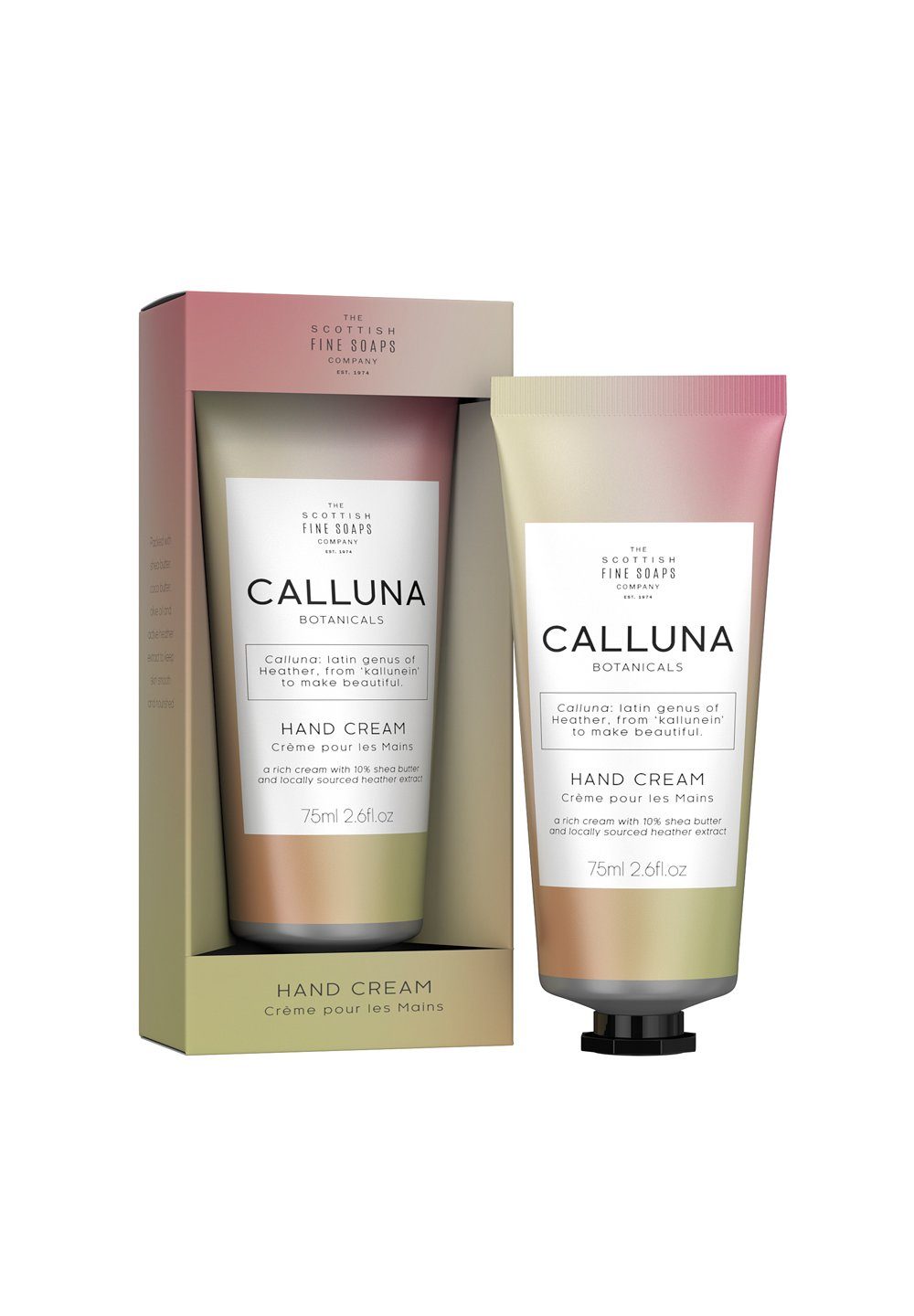 Calluna Botanicals A03274 75 ml Creme Scottish Hand & Handcreme Nail Fine Soaps