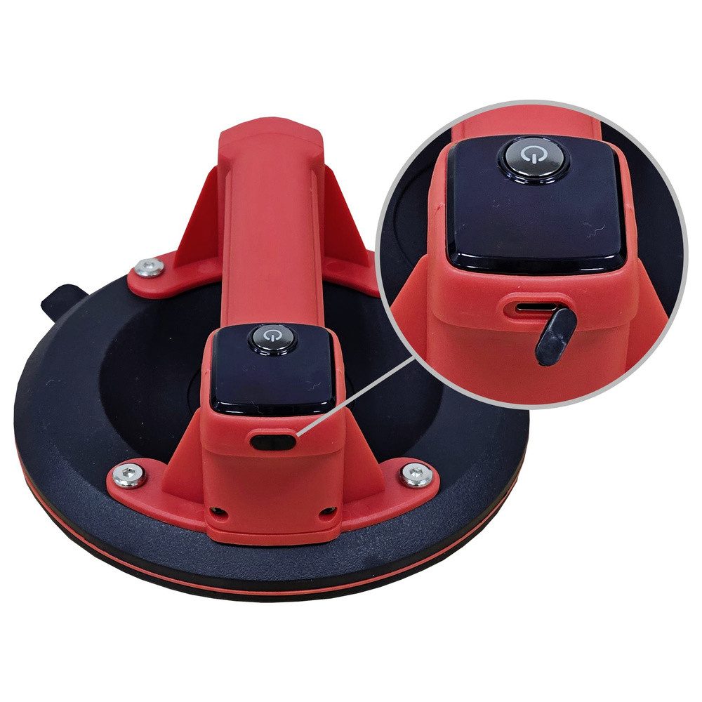 heicko e-ast GmbH Saugheber Heicko PH618A 1-Kopf-Saugheber mit eingebauter elektrischer Vakuumpump, -]