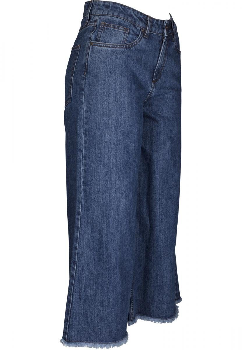 Bequeme Damen (1-tlg) oceanblue CLASSICS URBAN Ladies Jeans Denim Culotte