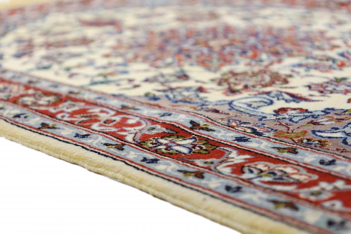mm Isfahan Trading, Höhe: Nain Handgeknüpfter Orientteppich Orientteppich, 73x115 rechteckig, Seidenkette 8