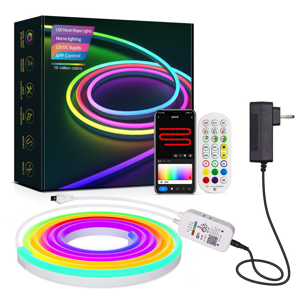 OKWISH LED Stripe 5M RGB LED günstig online kaufen