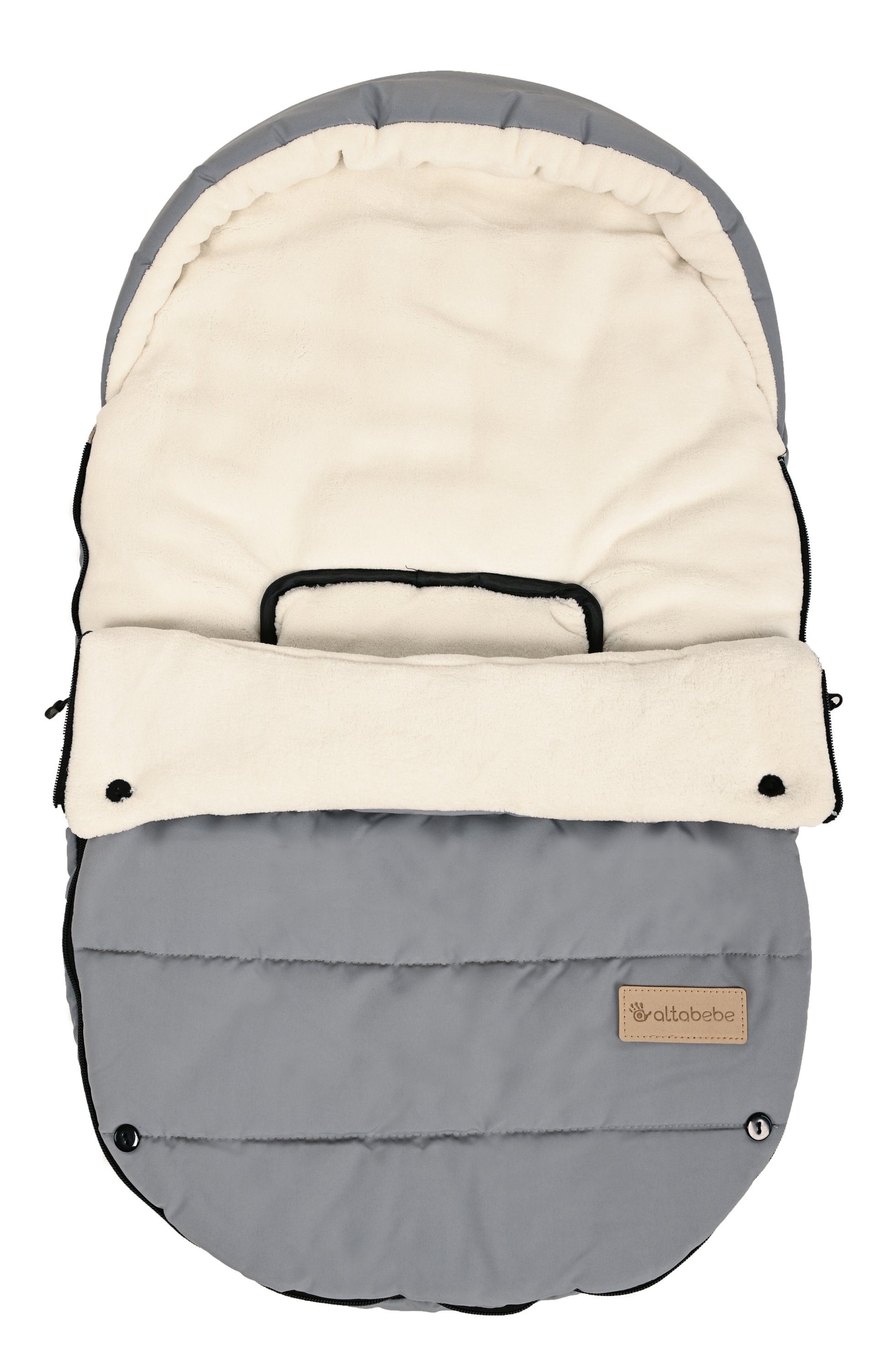 Altabebe Fußsack Altabebe Winterfußsack KLIMA GUARD LBH 75x43x5 cm bunt