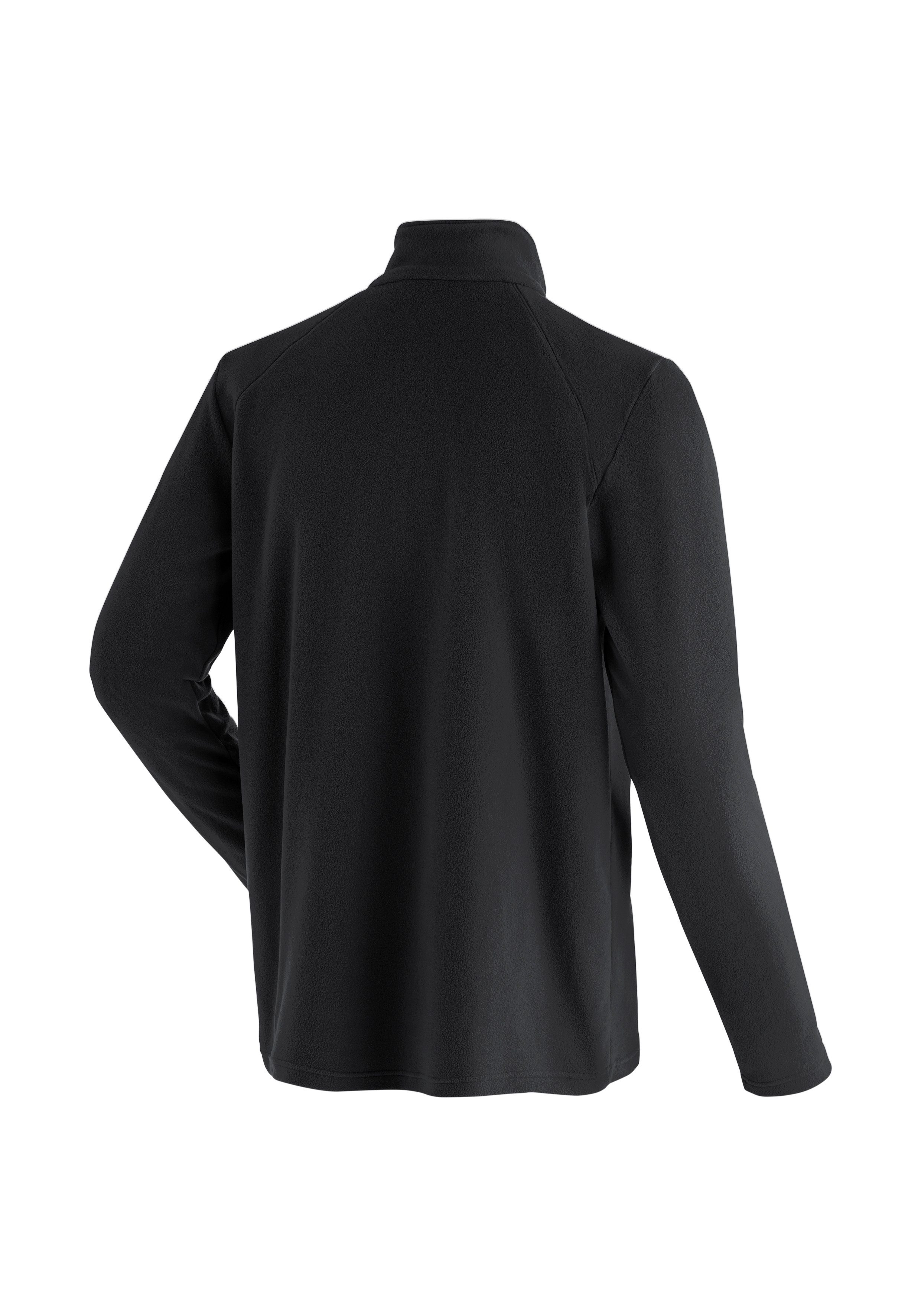 Maier Sports Fleecepullover Dennis Herren Fleece, funktioneller Midlayer, Half-Zip, Regular Fit – Bild 3 von 5