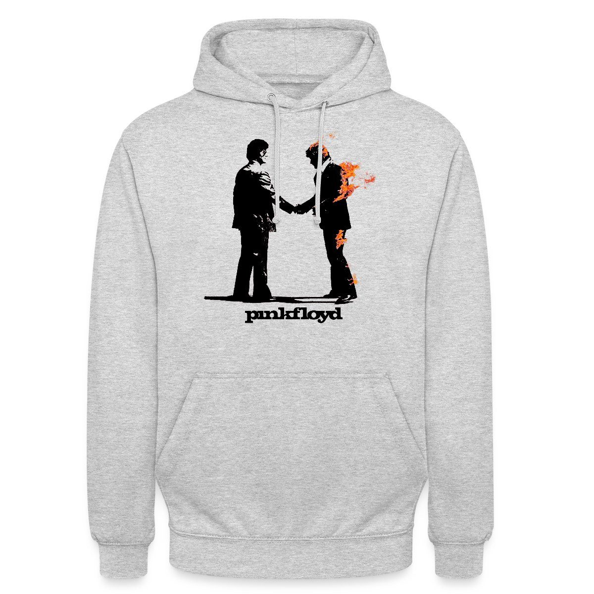 Spreadshirt Hoodie Pink Floyd Album Cover Und Logo Unisex Hoodie (1-tlg)