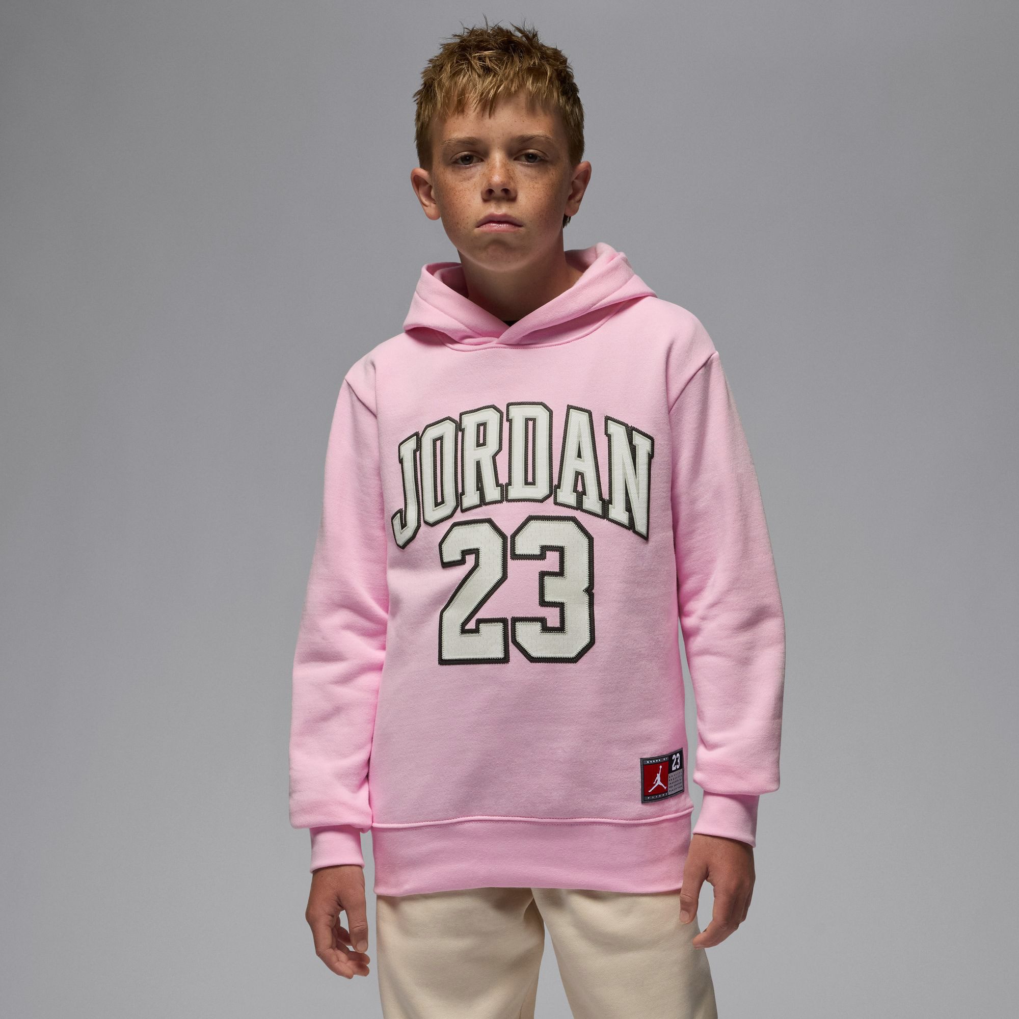 Jordan Kapuzensweatshirt JDN JORDAN HBR FLC PO HOODIE mit Kapuze, Langarm, aus angerauter Sweatware