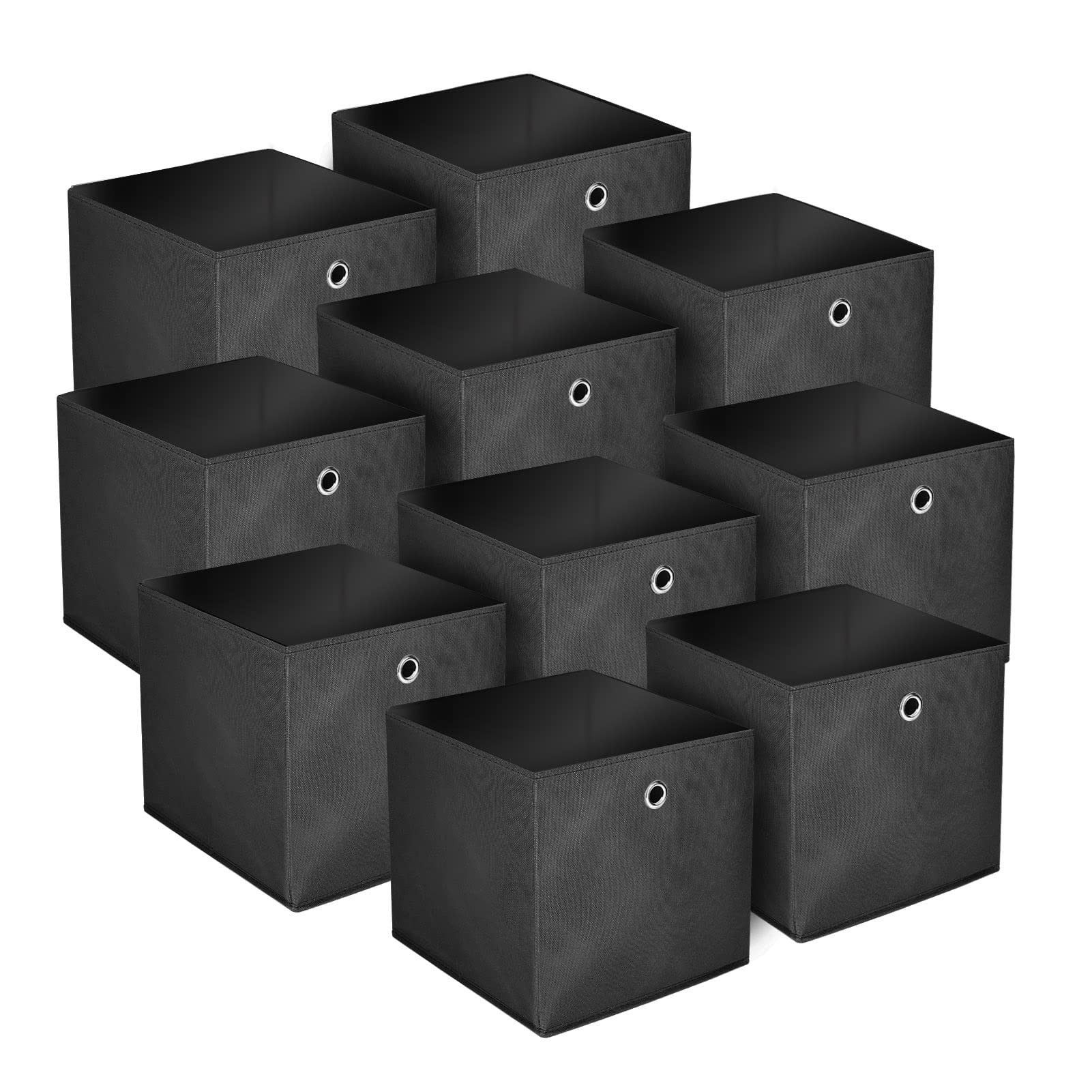 Youyijia Aufbewahrungsbox Pack of 10 Storage Boxes Folding Box 32 x 32 x 32 günstig online kaufen