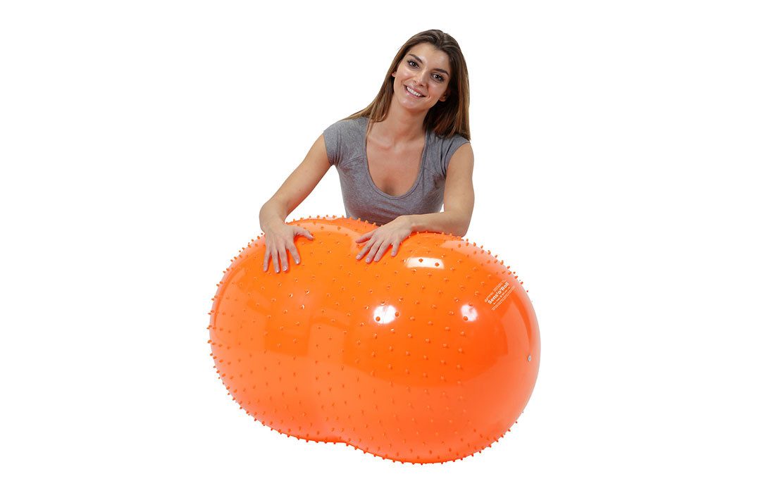 Gymnic Gymnastikball Sens’o’Roll Ø 50cm – L 80cm (1-St)