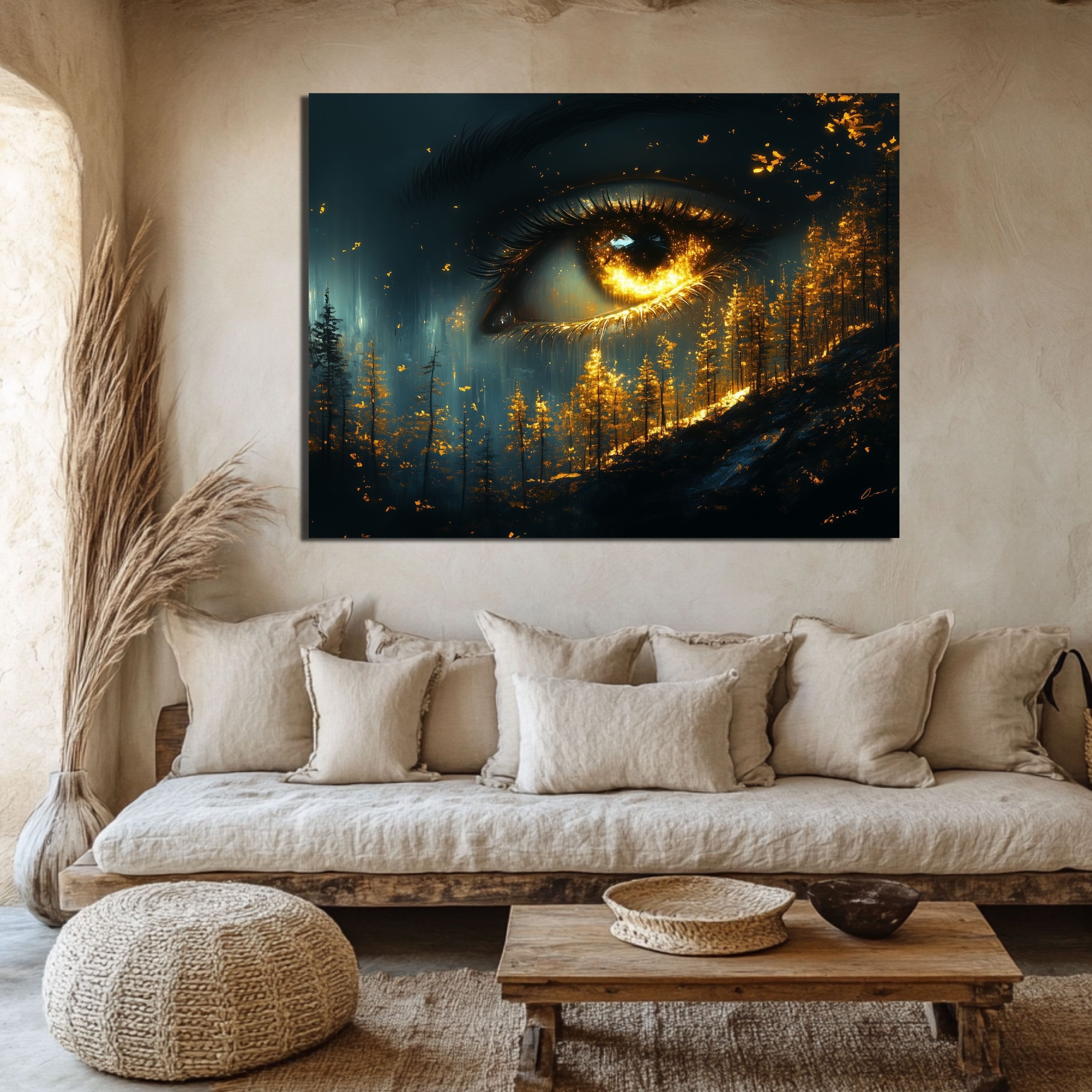 DARO Design Leinwandbild Modern Abstrakt Wandbilder günstig online kaufen