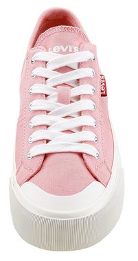 Levi's® HERNADES 3.0 Plateausneaker mit rotem Label, Freizeitschuh, Halbschuh, Schnürschuh