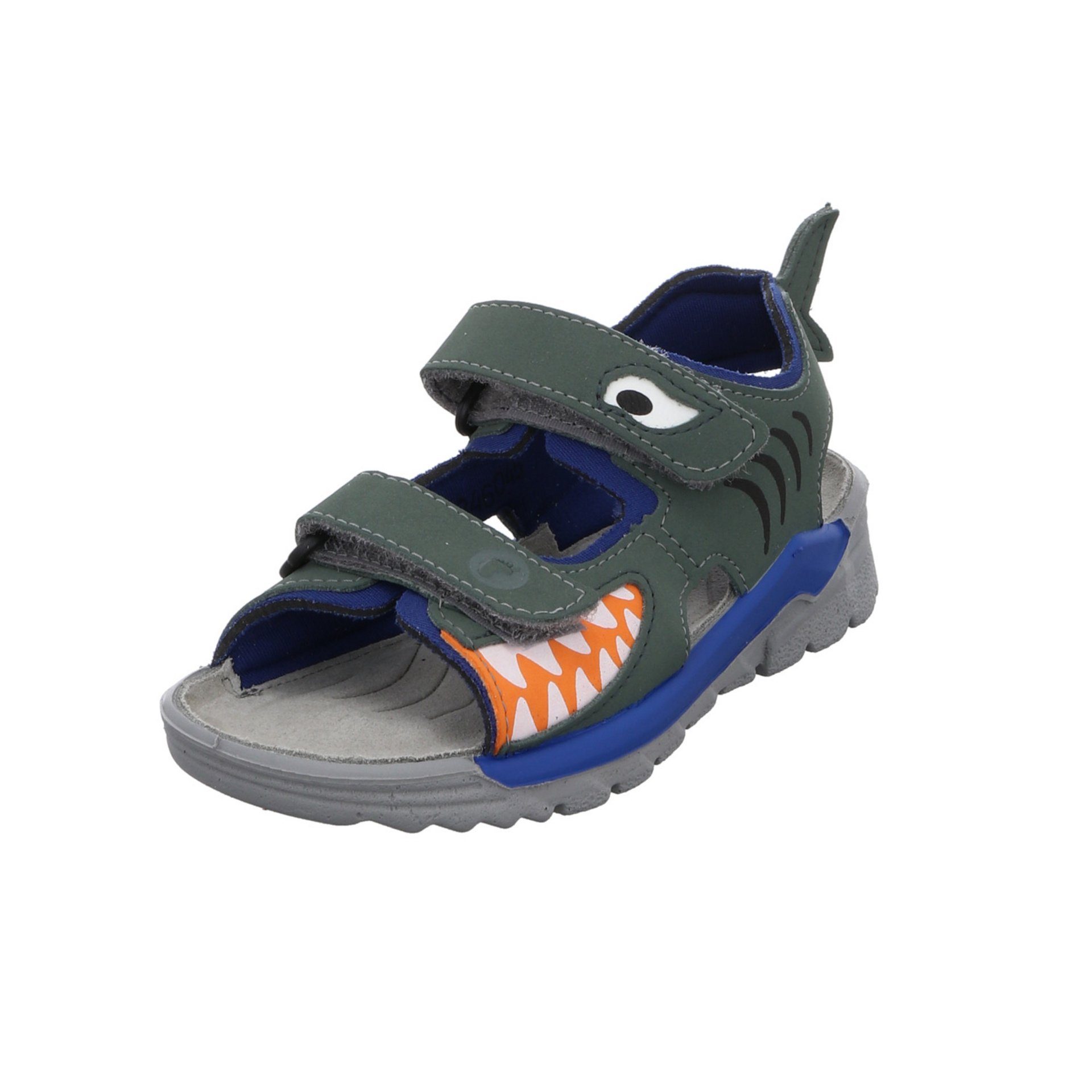 Schuhe Textil Sandale Sandale grün Shark Jungen Sandalen Kinderschuhe Ricosta