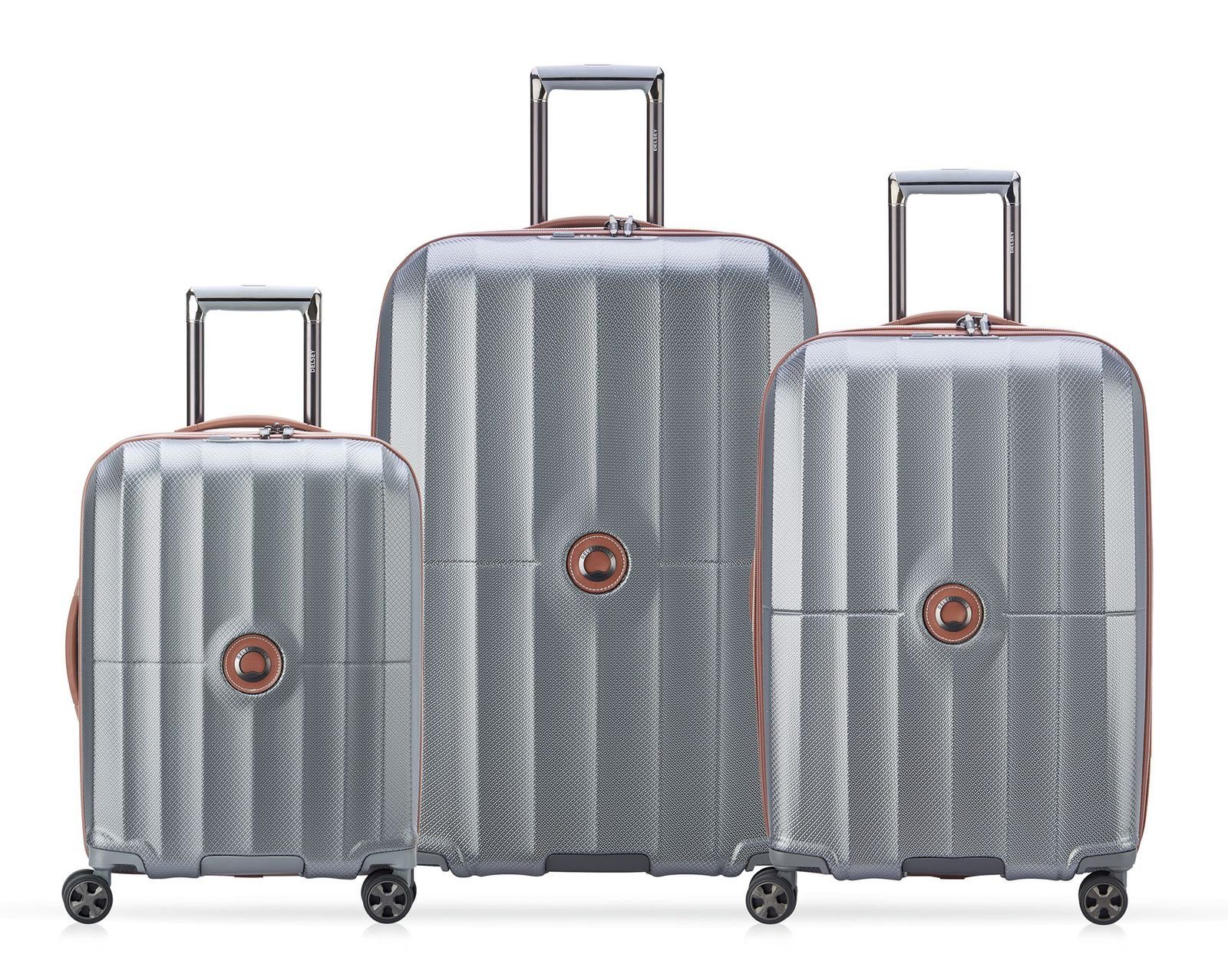 Delsey Trolleyset St Rollen, tlg) 3 Platin (Set, 4 Tropez