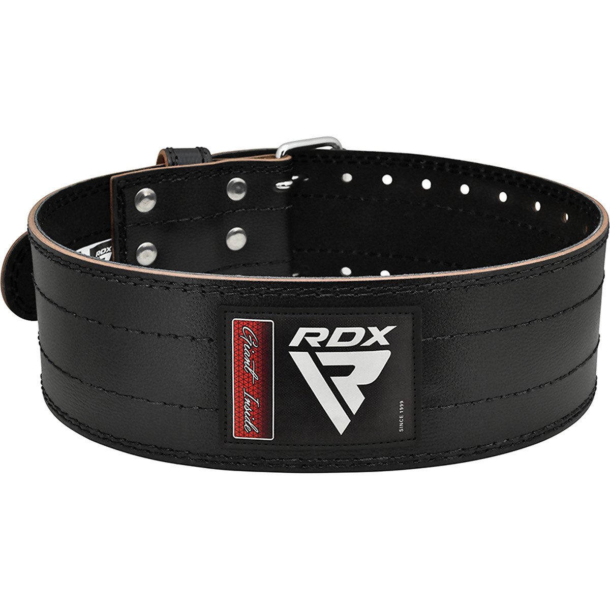 RDX Arbeitsstützgürtel RD1 4â€ Powerlifting Leder-Fitnessgürtel