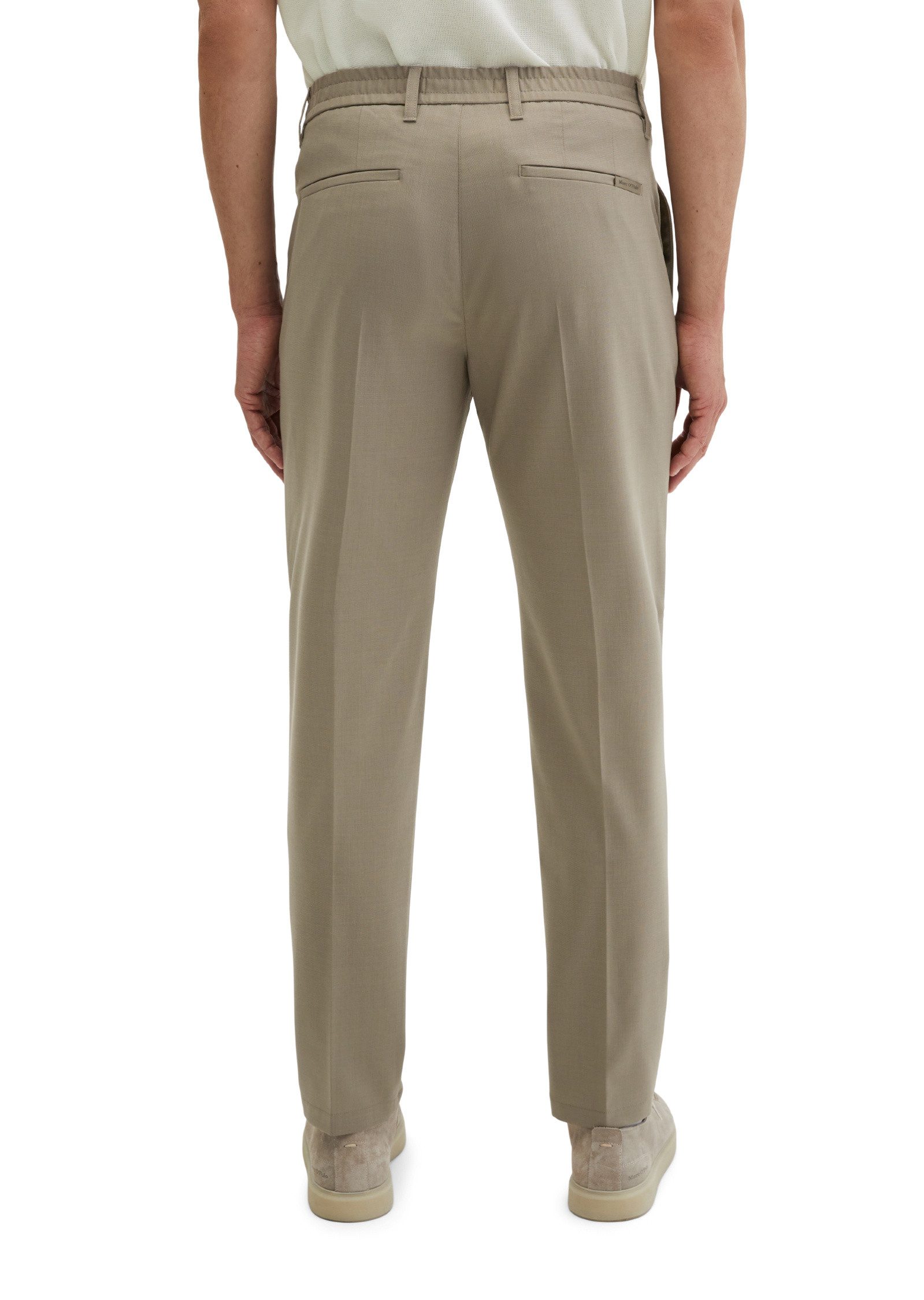Marc O'Polo Chinohose aus leichtem Technical Wool Blend