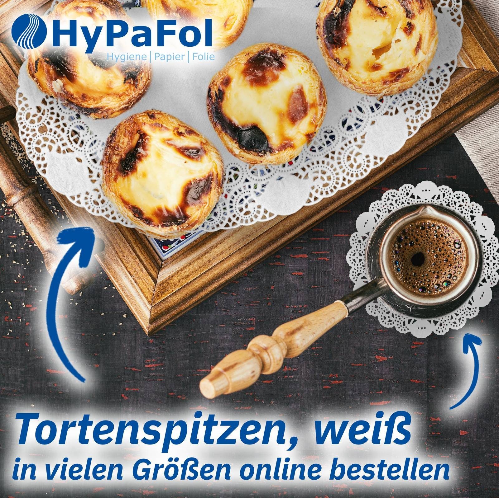 (SET Tortenwerkzeug Stück) Spitzendeckchen oder Rund, Gemischt!, Snacks, Oval Torte, für 400-600 Kuchen, Hypafol