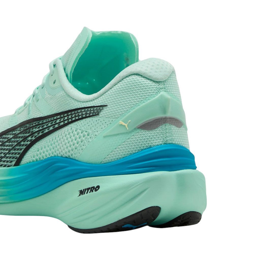 PUMA Deviate Nitro 3 (Dämpfung) mint/blau Herren Laufschuh
