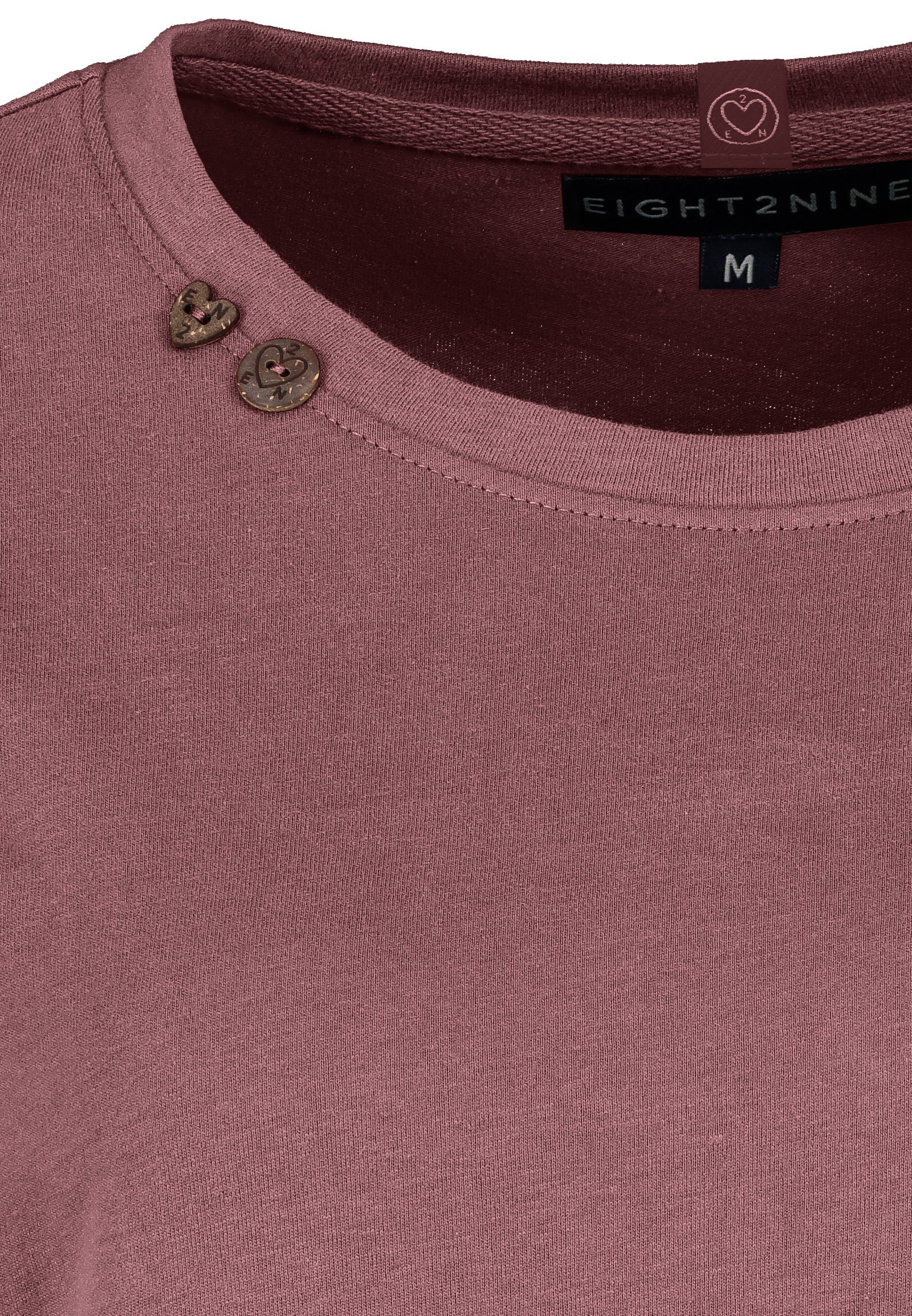 Eight2Nine Jerseykleid Eight2nine Damen Strickkleid Tunika lange Pullover SWEATER DRESS