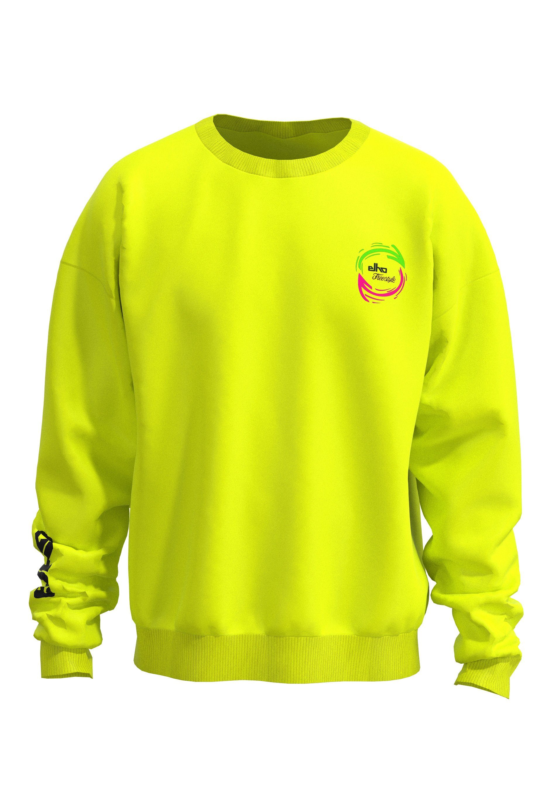 T-Shirt Neon Yellow MAYRHOFEN 89 Elho