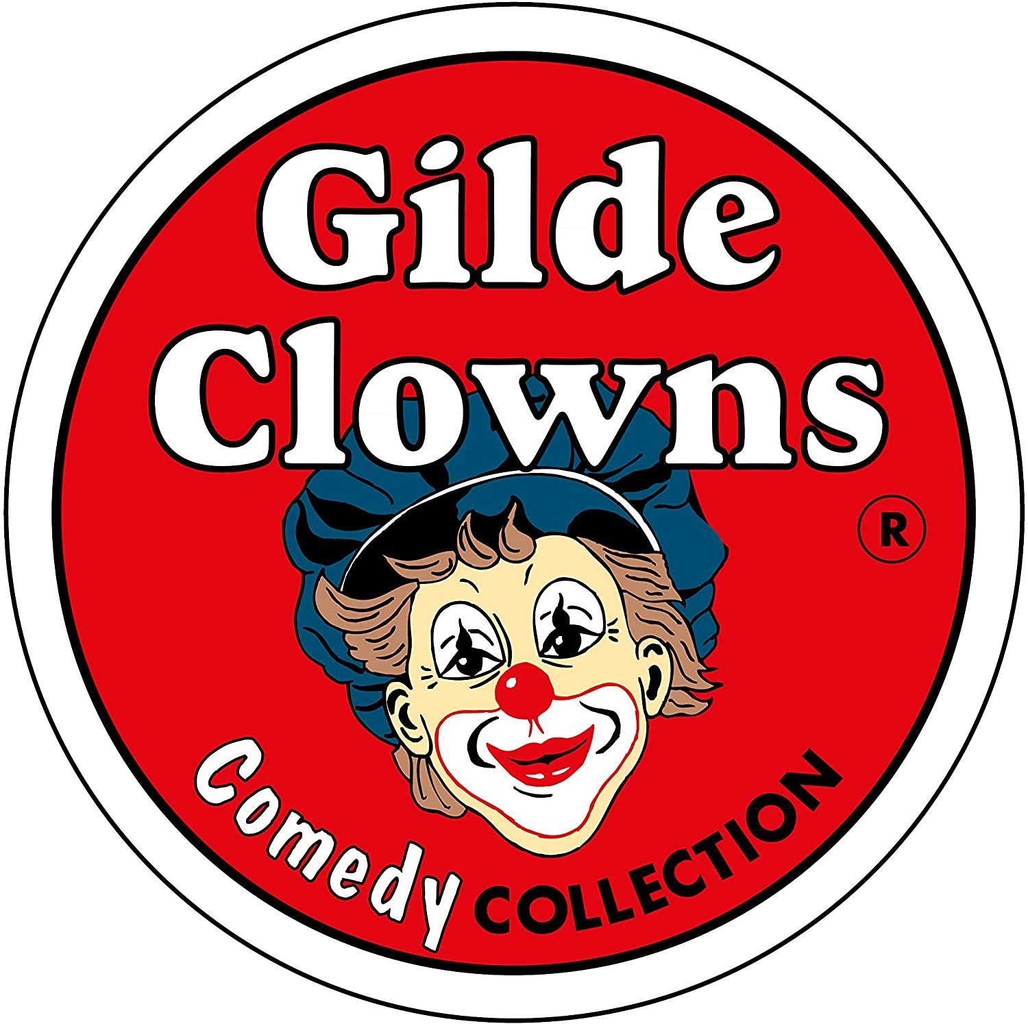 GILDE Dekofigur Indoor - Indoor Sammelfigur - Dekofigur Clown Gildeclowns - Salute