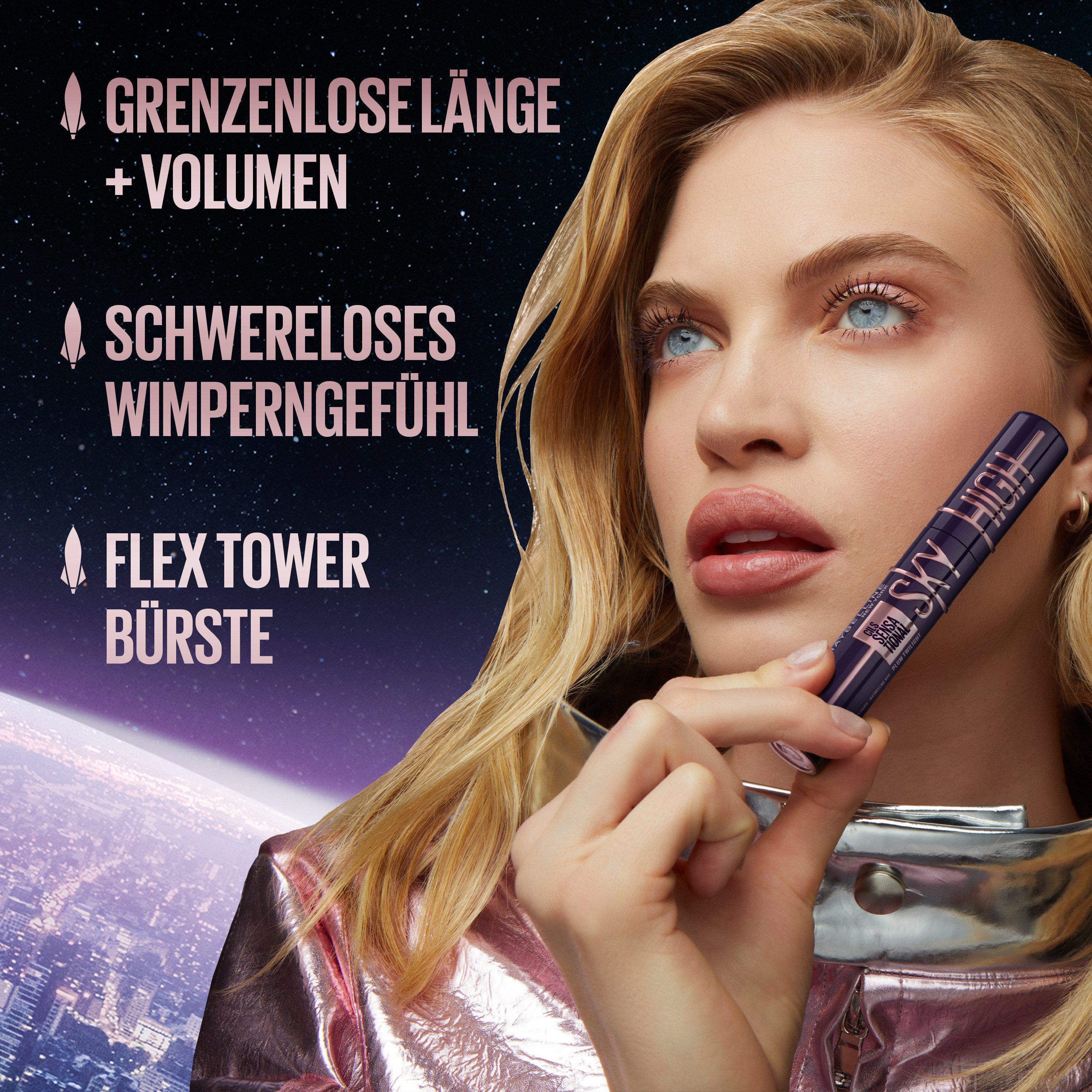 MAYBELLINE NEW YORK Make-up Set Maybelline New York Xmas Coffret Sky High + Expression Kajal – Bild 4 von 5