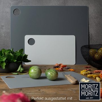Moritz Schneidebrett 3x Schneidematte Küche, Kunststoff, (3er Set, 3-St), 3 Größen